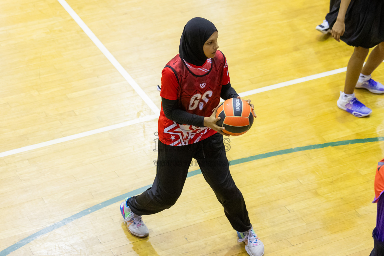 Day 15 of 25th Inter-School Netball Tournament was held in Social Center at Male', Maldives on Monday, 26th August 2024. Photos: Hasni / images.mv