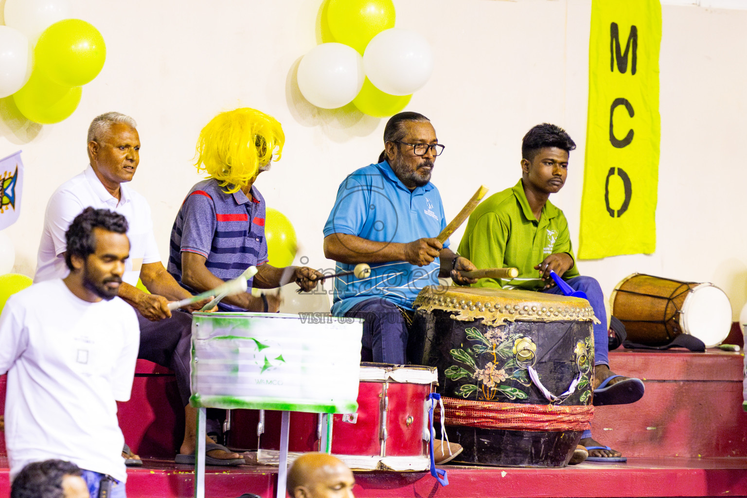 Police Club vs Club Wamco in the Final of Women's Division of National Volleyball League 2025 held in Male', Maldives on Sunday, 27th April 2025 at Social Center Indoor Hall Photos By: Nausham Waheed / images.mv