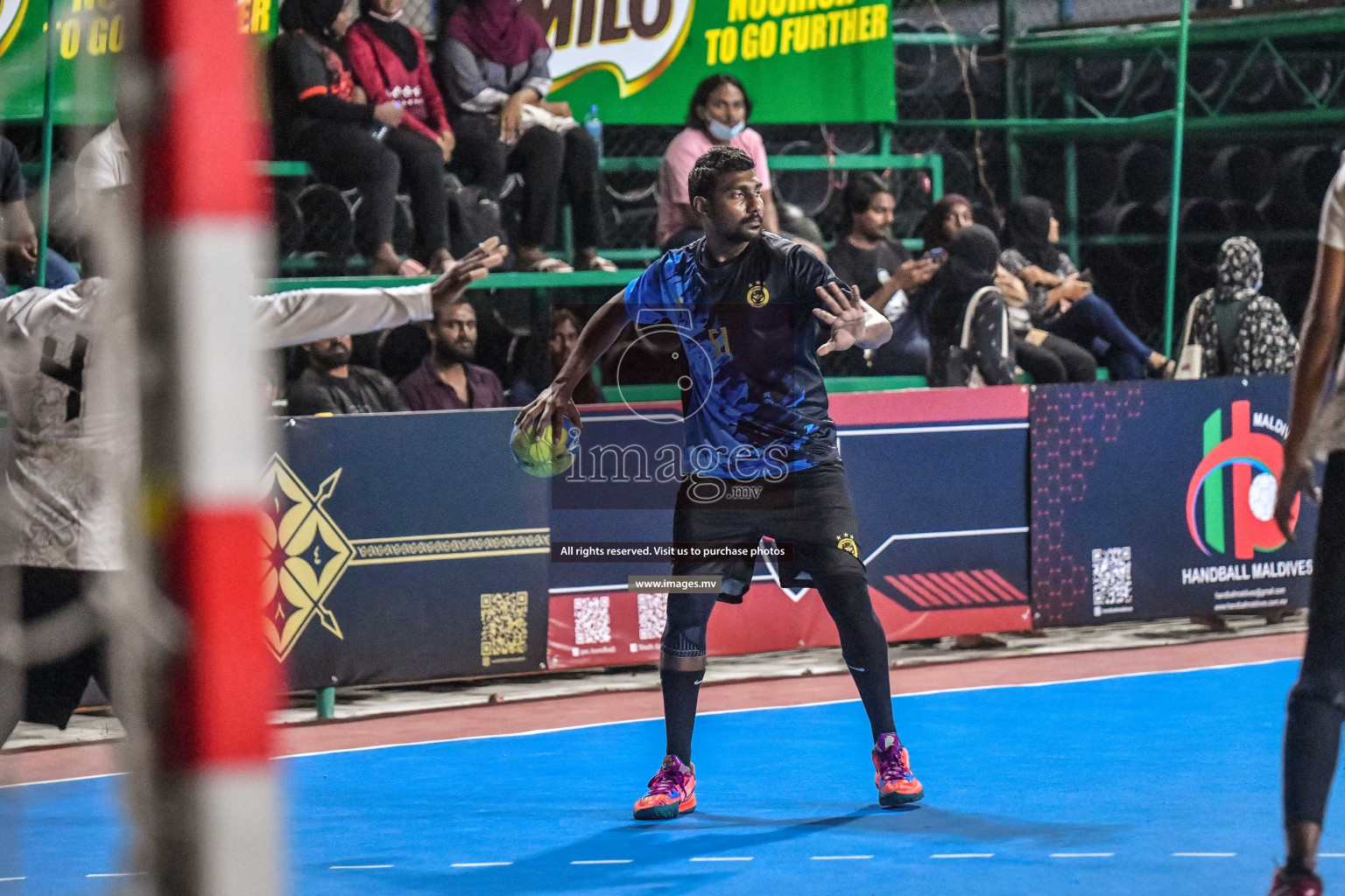 Day 6 of Milo 6th Inter Office Handball Tournament 2022 - Photos by Nausham Waheed