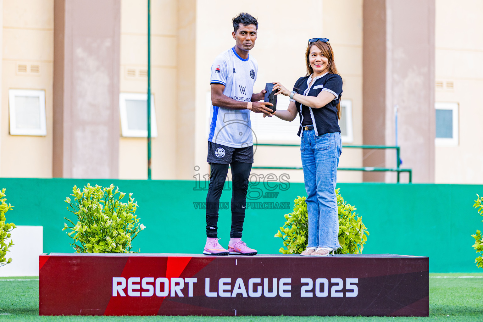 Waldorf Astoria vs SAII Lagoon in Finals of Resort League 2025 (South Male Zone) was held on Sunday, 19th October 2025 in Crossroads's Maldives, Photos: Areef Adam / images.mv