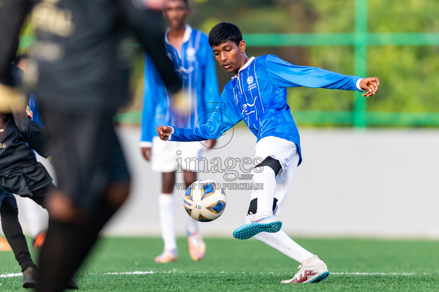 JT Sports vs Chester Academy from Manadhoo Council Cup 2024 in N Manadhoo Maldives on Sunday, 18th February 2023. Photos: Nausham Waheed / images.mv