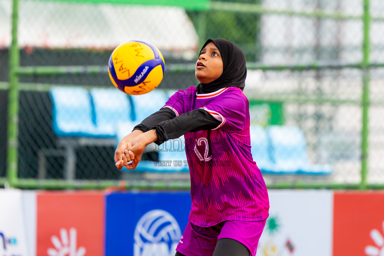 City Sports Club vs Alma Sports Club in Milo National Junior Volleyball Championship 2025 Day 4 was held on Tuesday, 25th November 2025 at Ekuveni Turf Court Male', Maldives. Photos: Nausham Waheed / images.mv