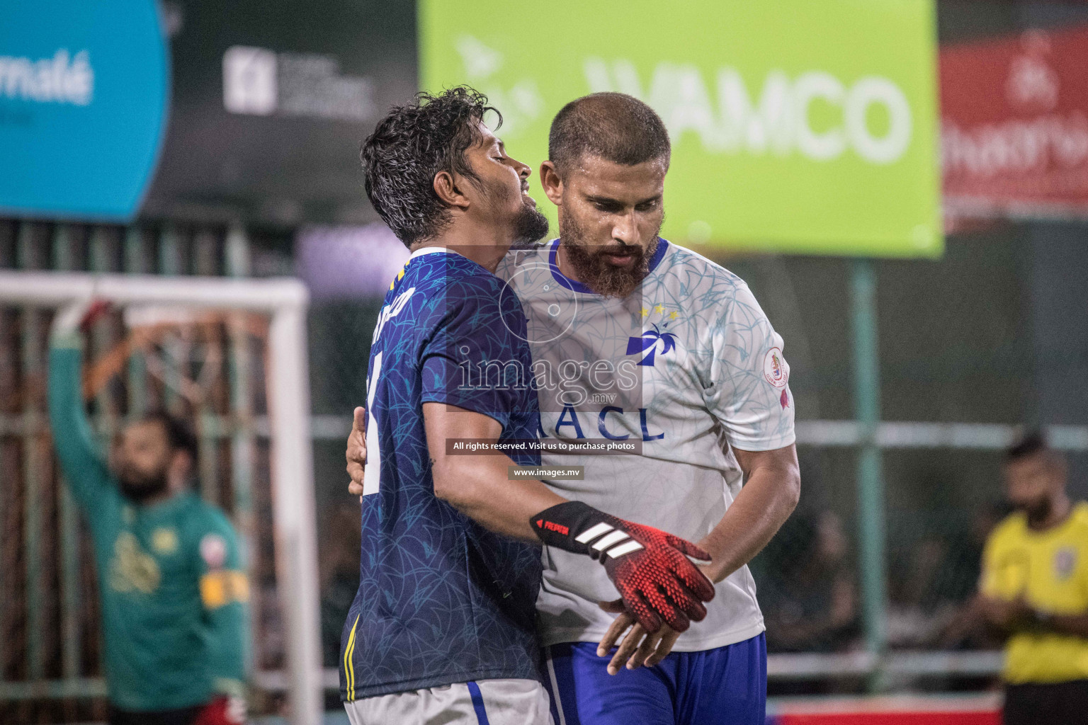 Prison Club vs MACL in the Quarter Finals of Club Maldives 2021 held at Hulhumale;, on 12th December 2021 Photos: Nausham / images.mv