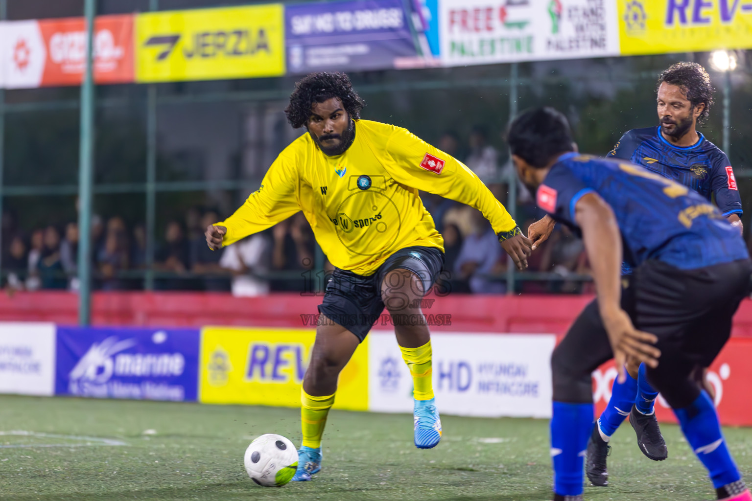 M Dhiggaru vs M Kolhufushi in Day 22 of Golden Futsal Challenge 2024 was held on Monday , 5th February 2024 in Hulhumale', Maldives
Photos: Ismail Thoriq / images.mv