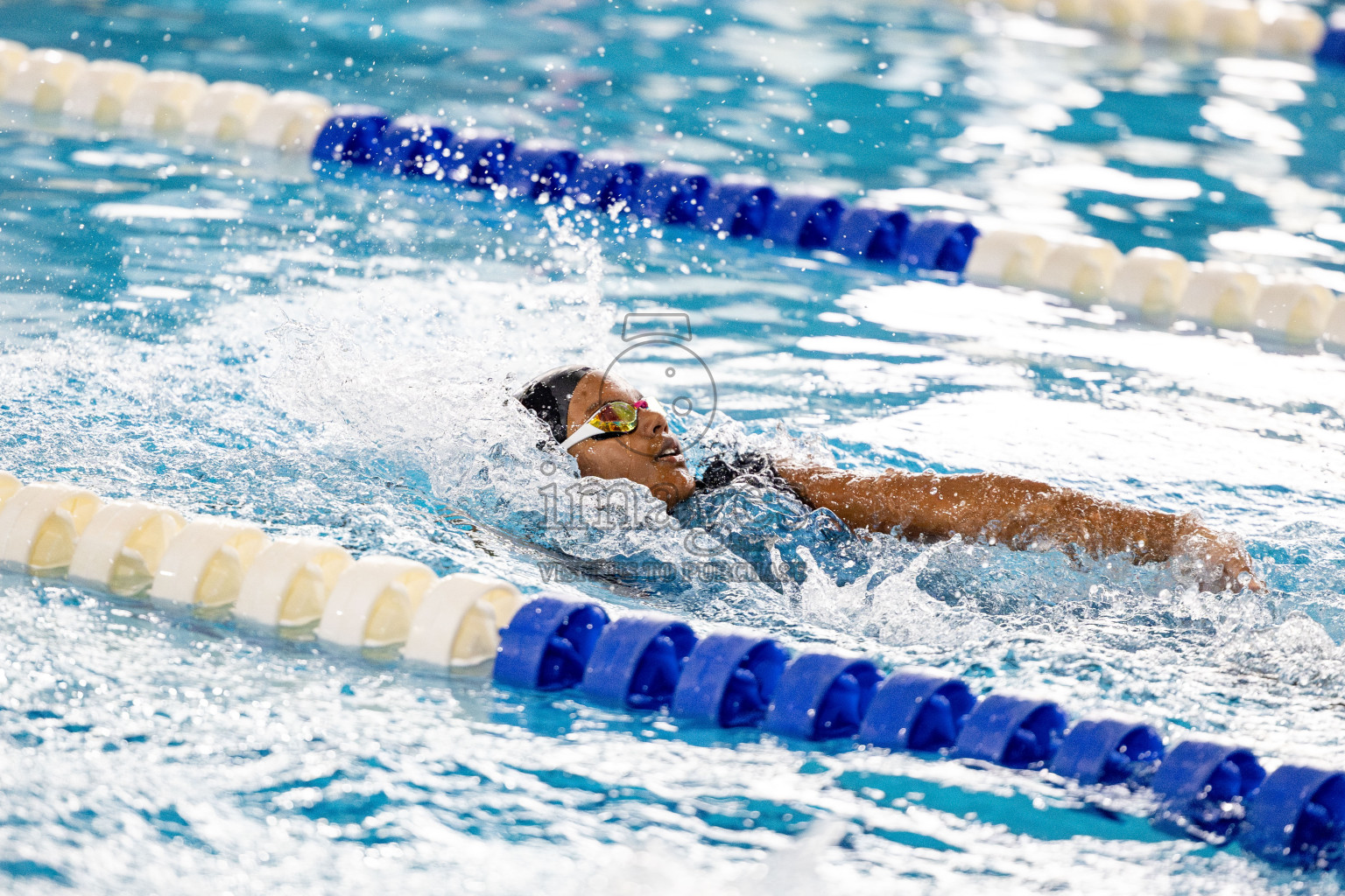 Day 5 of National Swimming Competition 2024 held in Hulhumale', Maldives on Tuesday, 17th December 2024. 
Photos: Hassan Simah / images.mv