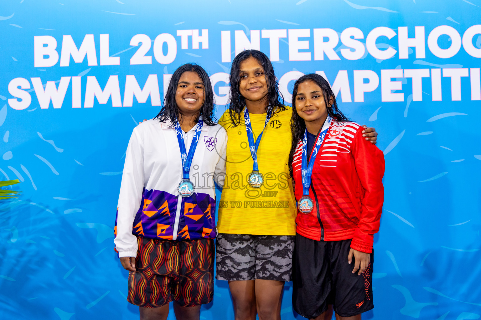 Day 4 of 20th Inter-school Swimming Competition 2024 held in Hulhumale', Maldives on Tuesday, 15th October 2024. Photos: Nausham Waheed / images.mv