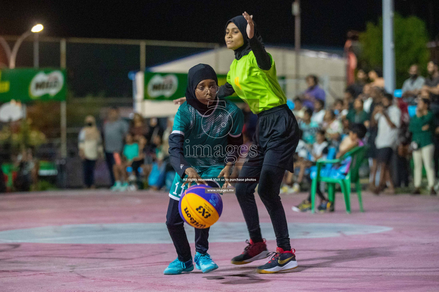 Day1 of Slamdunk by Sosal on 12th April 2023 held in Male'. Photos: Nausham waheed /images.mv