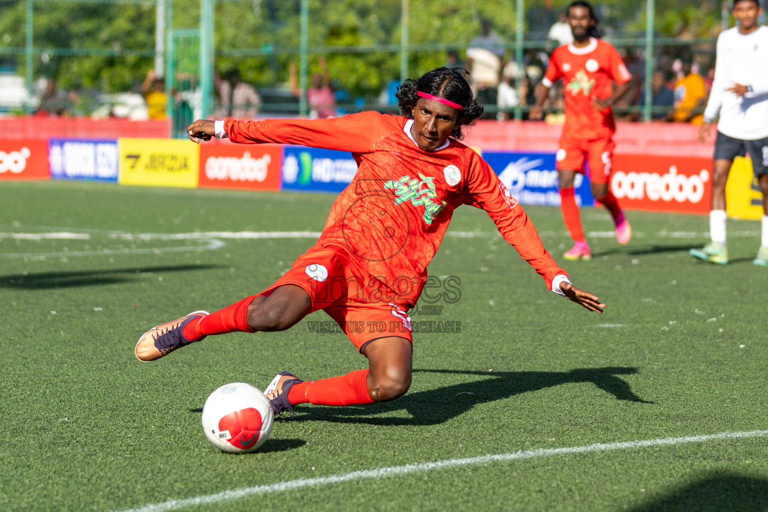 Th. Buruni vs Th. Gaadhiffushi in Day 6 of Golden Futsal Challenge 2024 was held on Saturday, 20th January 2024, in Hulhumale', Maldives 
Photos: Hassan Simah / images.mv