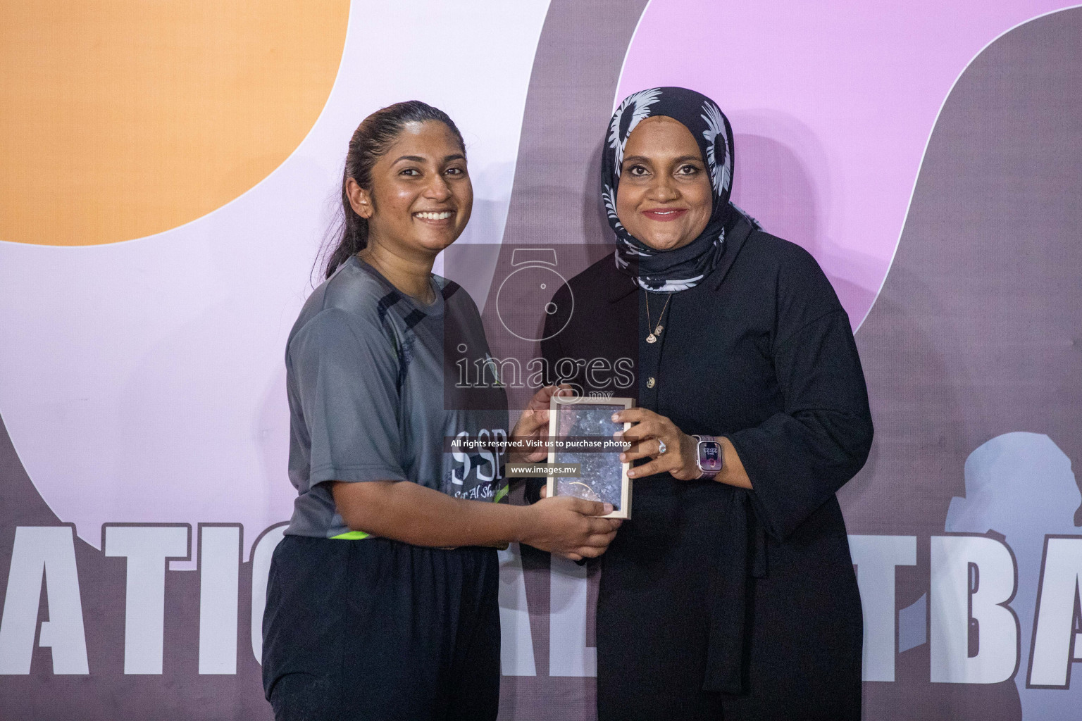 Final of 20th Milo National Netball Tournament 2023, held in Synthetic Netball Court, Male', Maldives on 11th June 2023 Photos: Nausham Waheed/ Images.mv