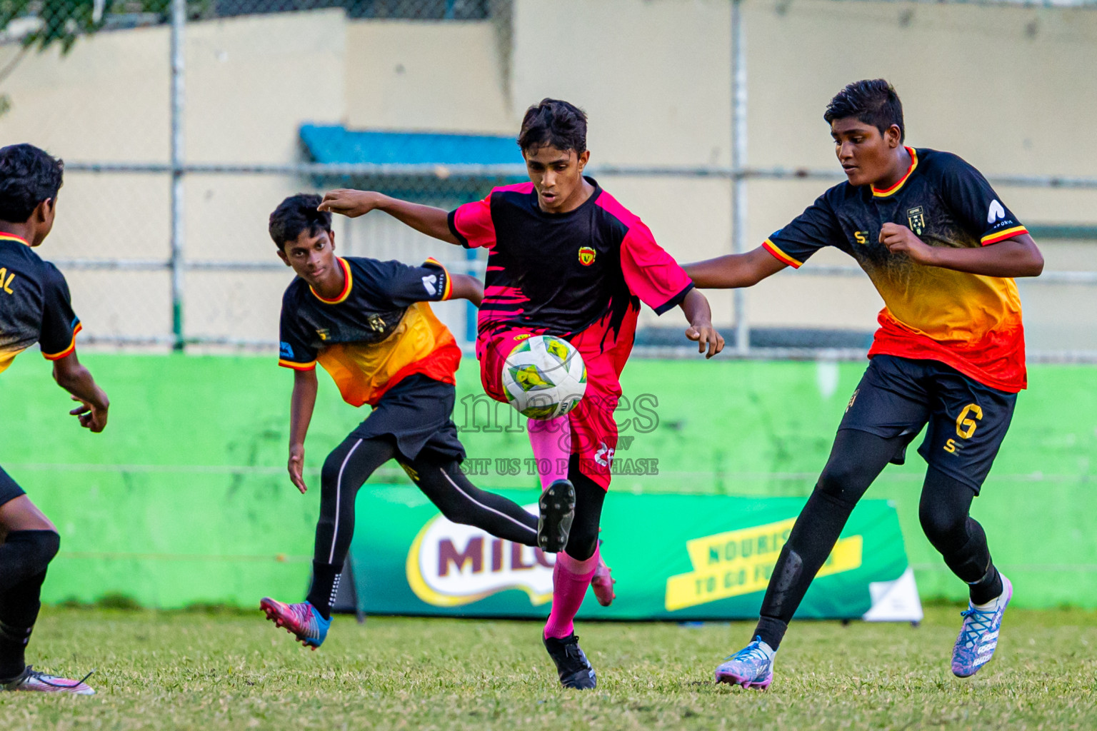 Day 1 of MILO Academy Championship 2024 held in Henveyru Stadium, Male', Maldives on Thursday, 31st October 2024. Photos by Nausham Waheed / Images.mv