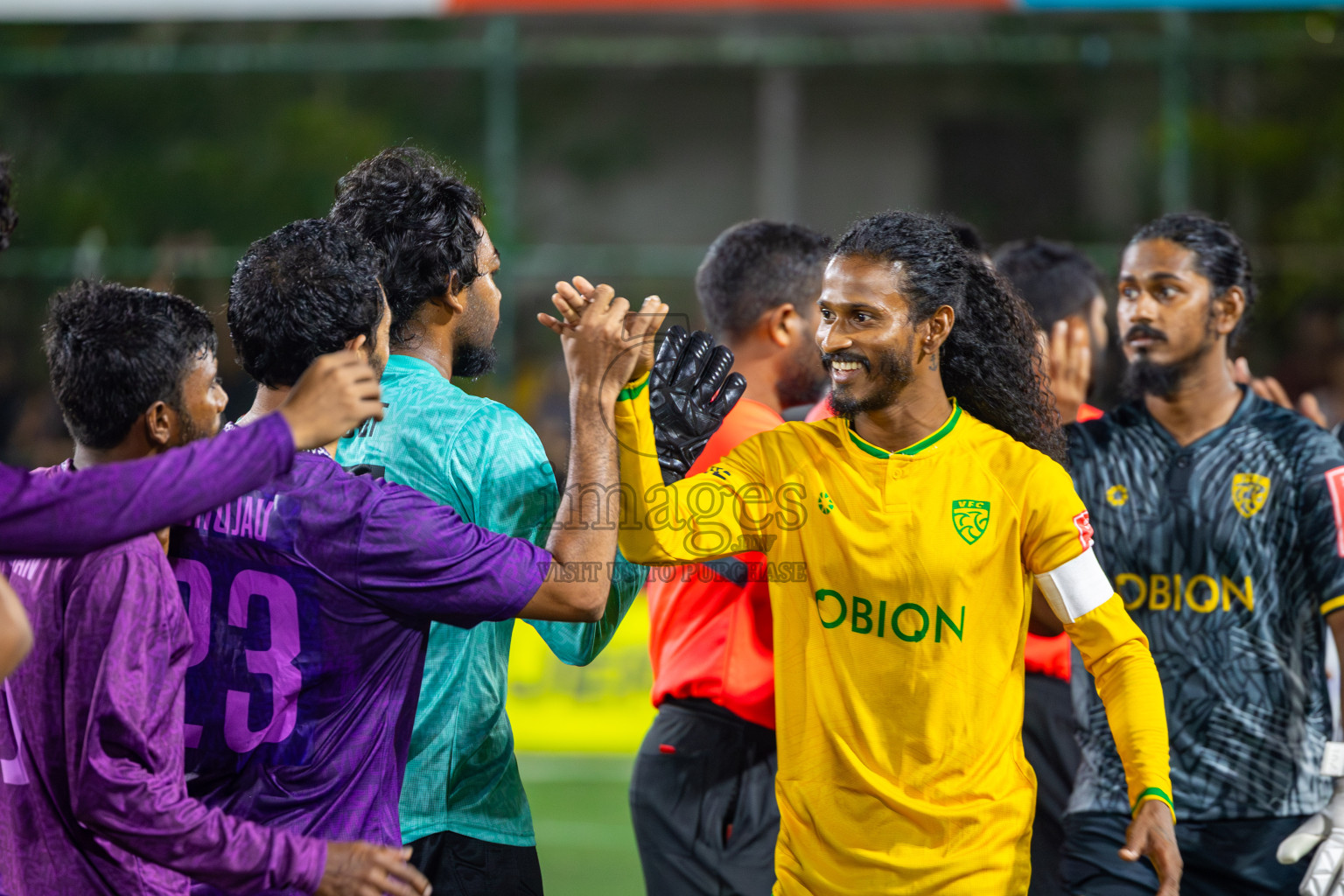 GDh Vaadhoo vs GA Kanduhulhudhoo on Day 33 of Golden Futsal Challenge 2024, held on Sunday, 18th February 2024, in Hulhumale', Maldives Photos: Mohamed Mahfooz Moosa / images.mv