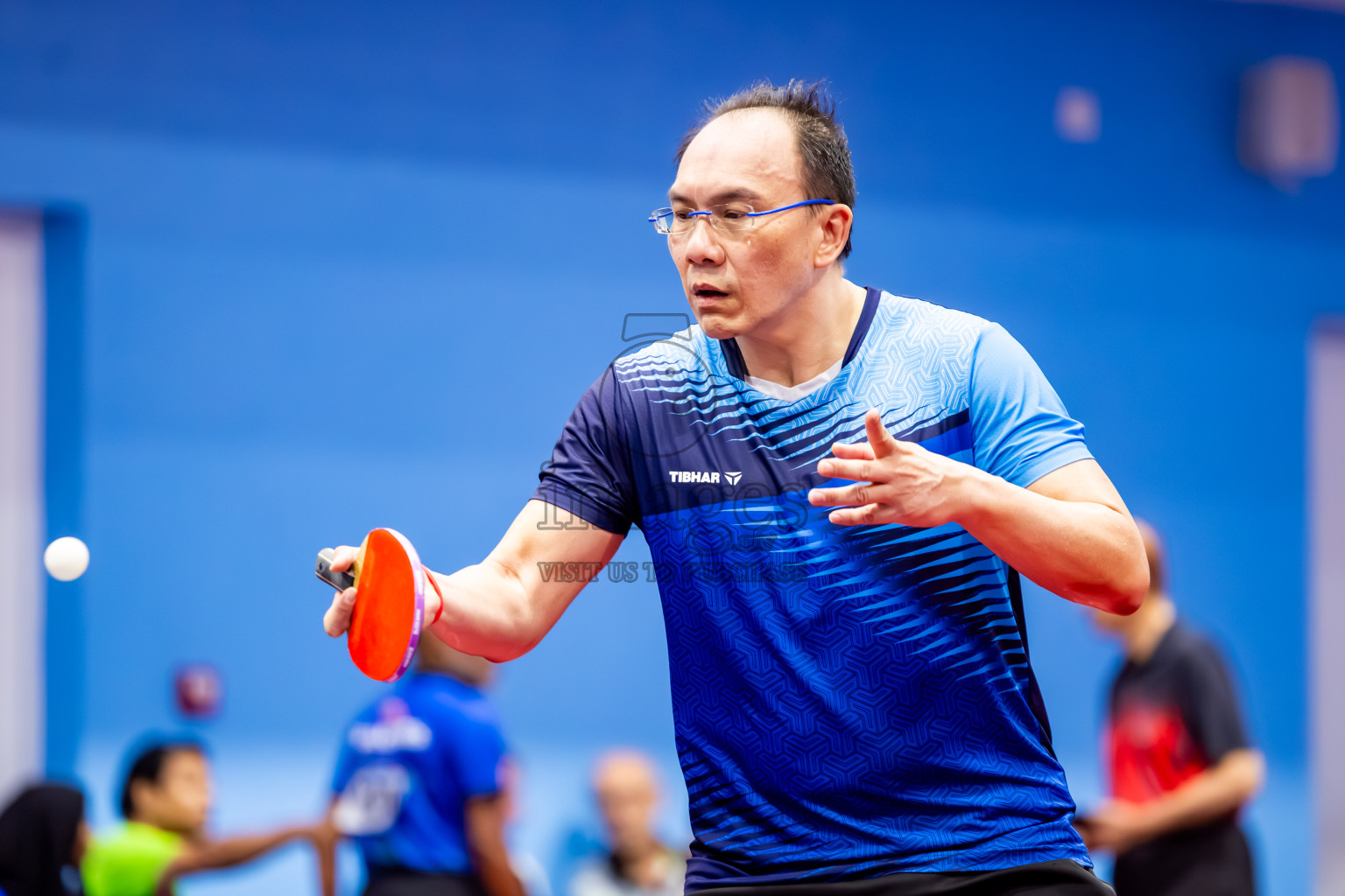 Day 1 of 1st Thoddoo Masters Table Tennis Tournament was held on Thursday, 21st August 2025 in AA Thoddoo, Maldives. Photos: Nausham Waheed / images.mv