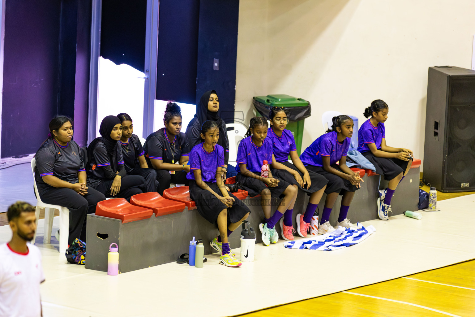 Day 1 of Inter-School Netball Tournament 2025 was held in Social Center Indoor Hall on Saturday, 18th October 2025. Photos: Areef Adam / images.mv