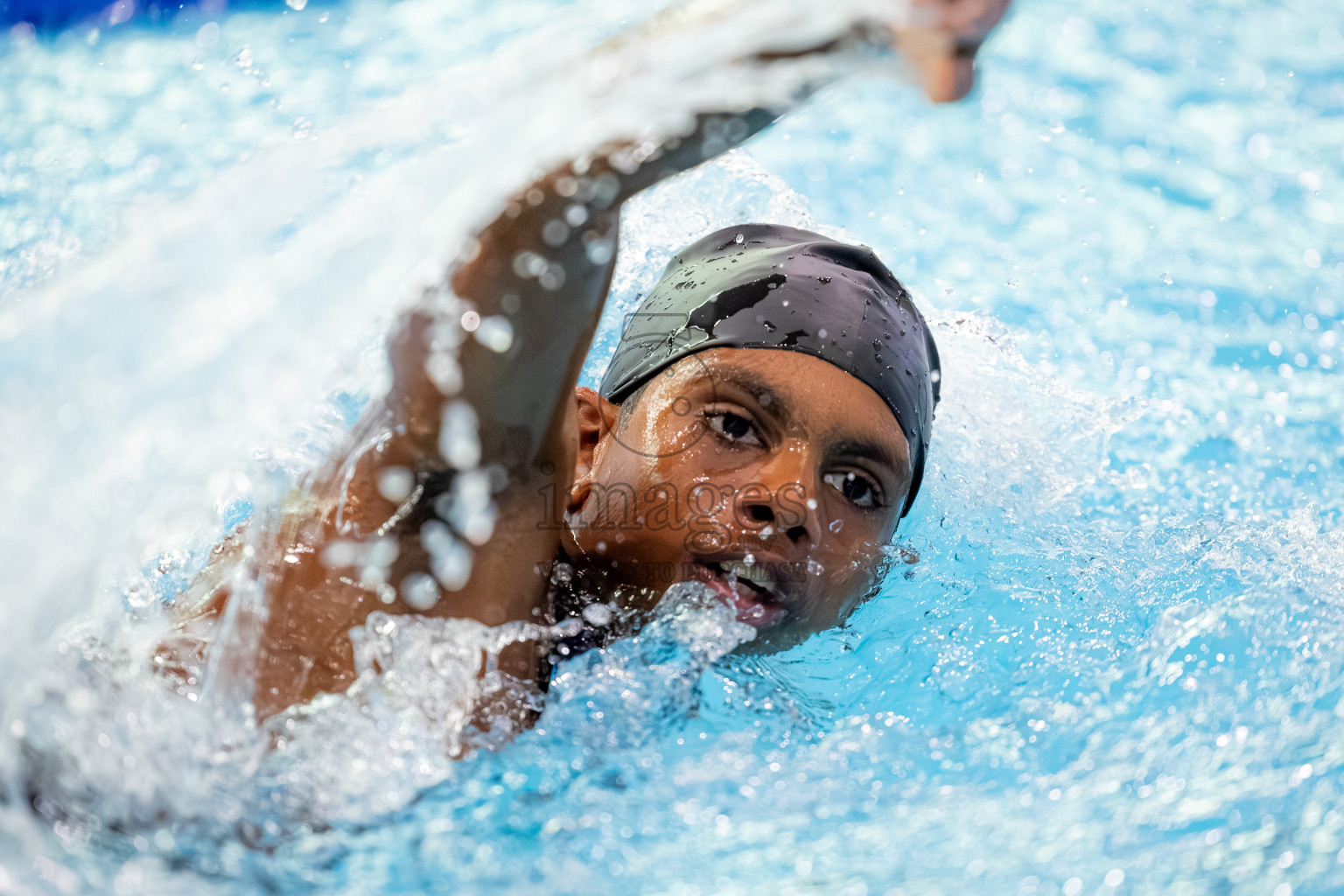 Day 1 of BML 22nd Raajje Junior Swimming Competition 2026 was held in Hulhumale Swimming Pool, Hulhumale, Maldives on Satiurdsay, 5th September 2026. Photos: Nausham Waheed , Hussain Zain Ali / Images.mv