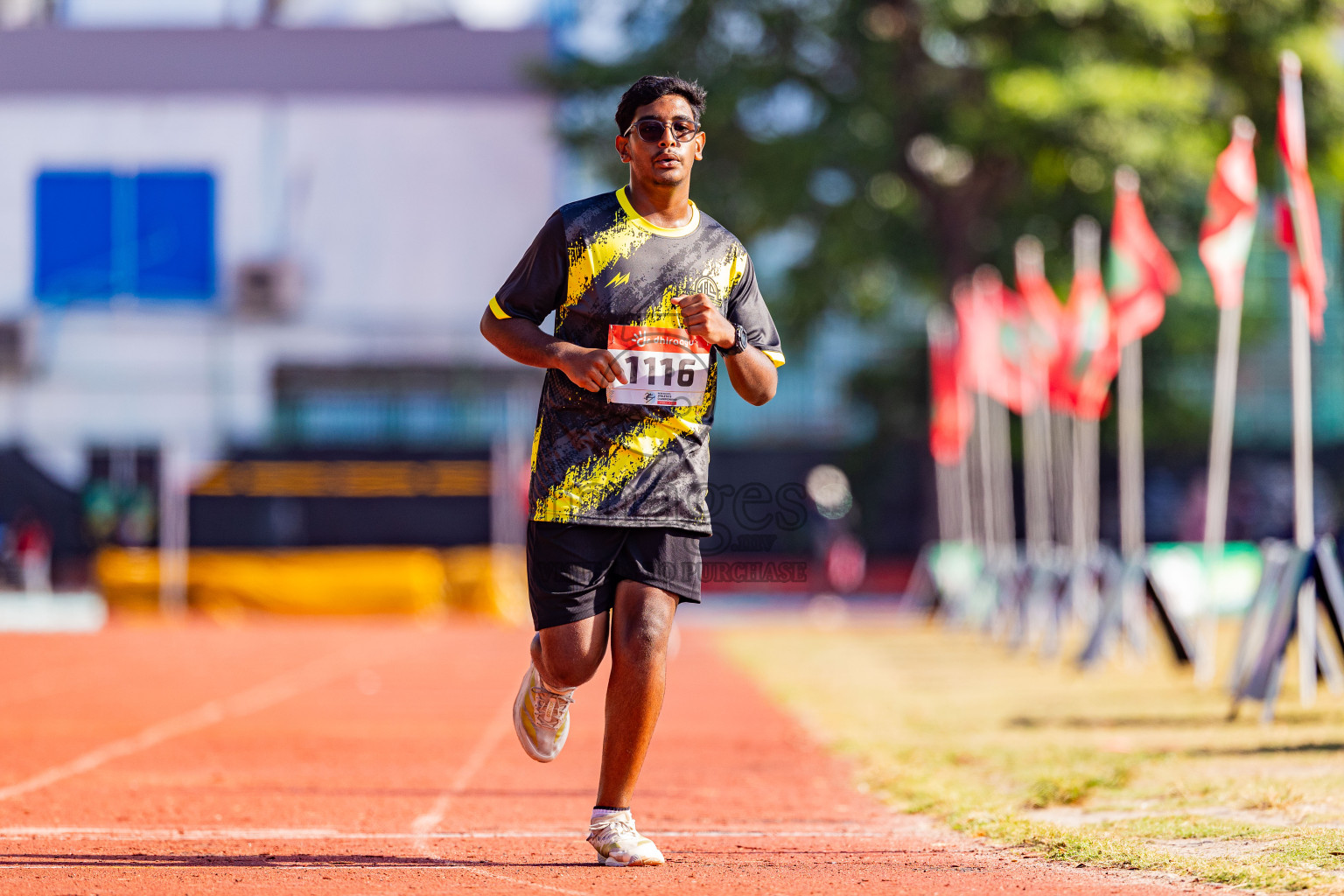 Day 2 of Inter-school Athletics Championship 2025 held in Ekuveni Synthetic Track, Male', Maldives on Tuesday, 07th October 2025. Photos by: Areef Adam / Images.mv