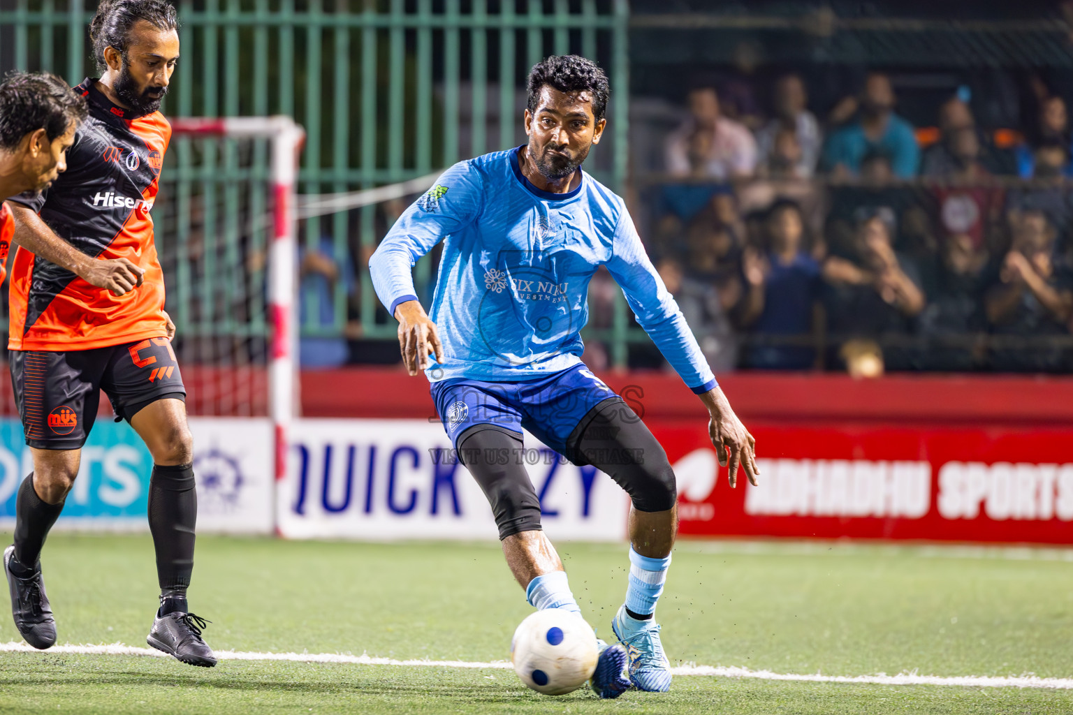 M Dhiggaru vs M Muli in Meemu Atoll Finals in Day 25 of Golden Futsal Challenge 2025 was held on Wednesday , 28th January 2025, in Hulhumale', Maldives. Photos: Ismail Thoriq / images.mv