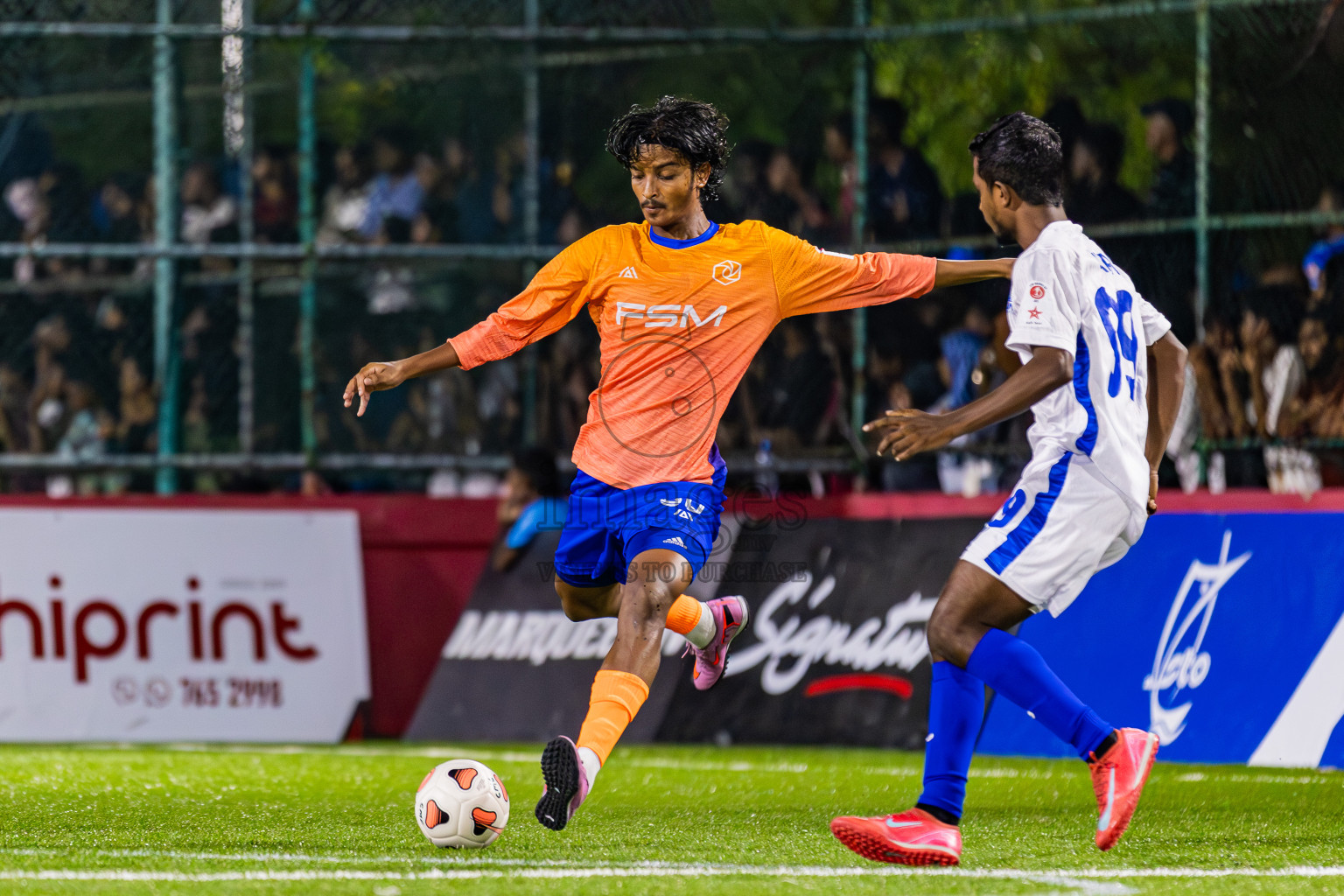 FSM vs FENAKA in Day 5 of Club Maldives Cup 2025 was held in Rehendhi Futsal Ground, Hulhumale', Maldives on Friday, 3rd October 2025. Photos: Areef Adam / Images.mv