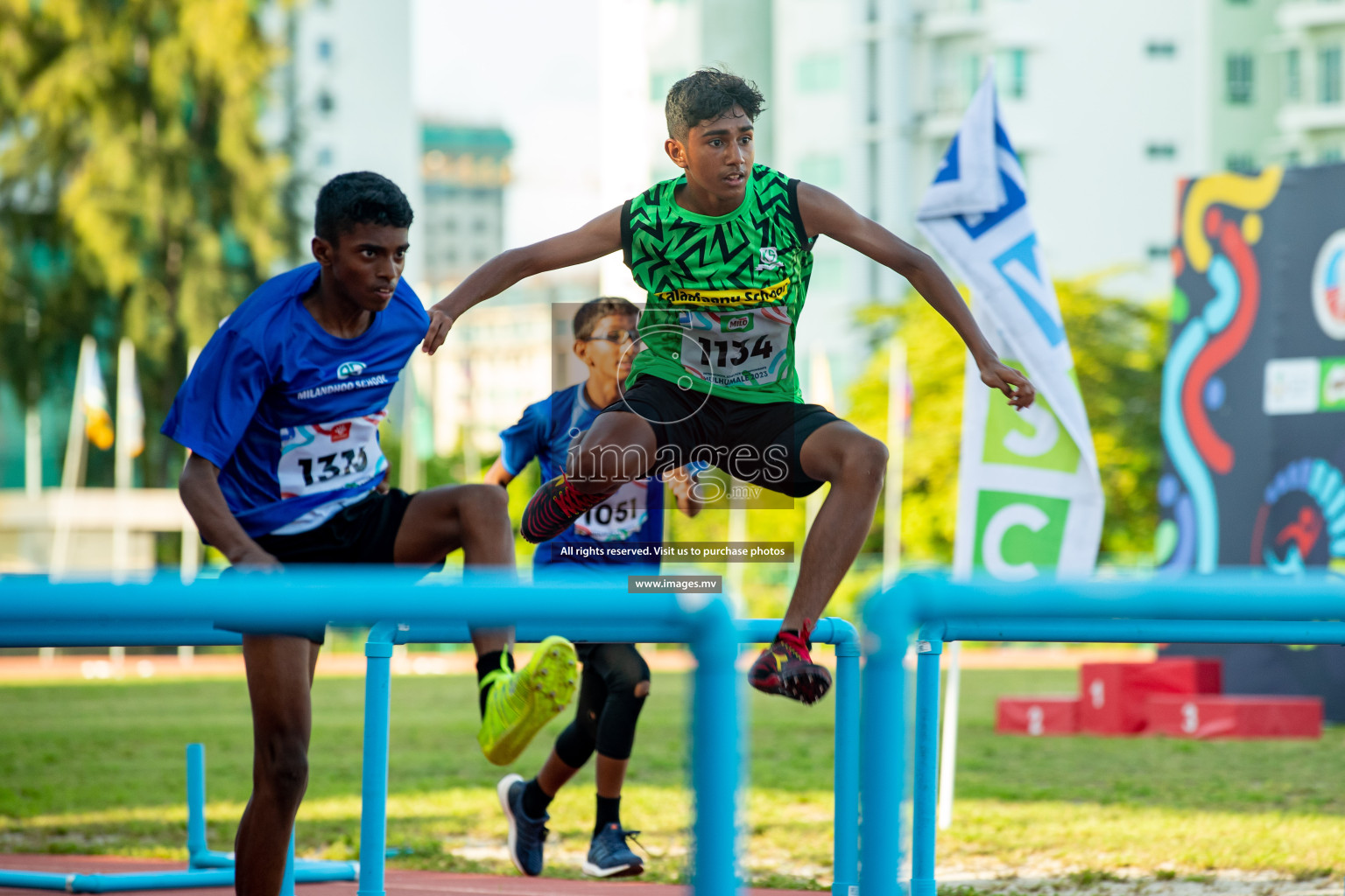 Day four of Inter School Athletics Championship 2023 was held at Hulhumale' Running Track at Hulhumale', Maldives on Wednesday, 17th May 2023. Photos: Shuu and Nausham Waheed / images.mv