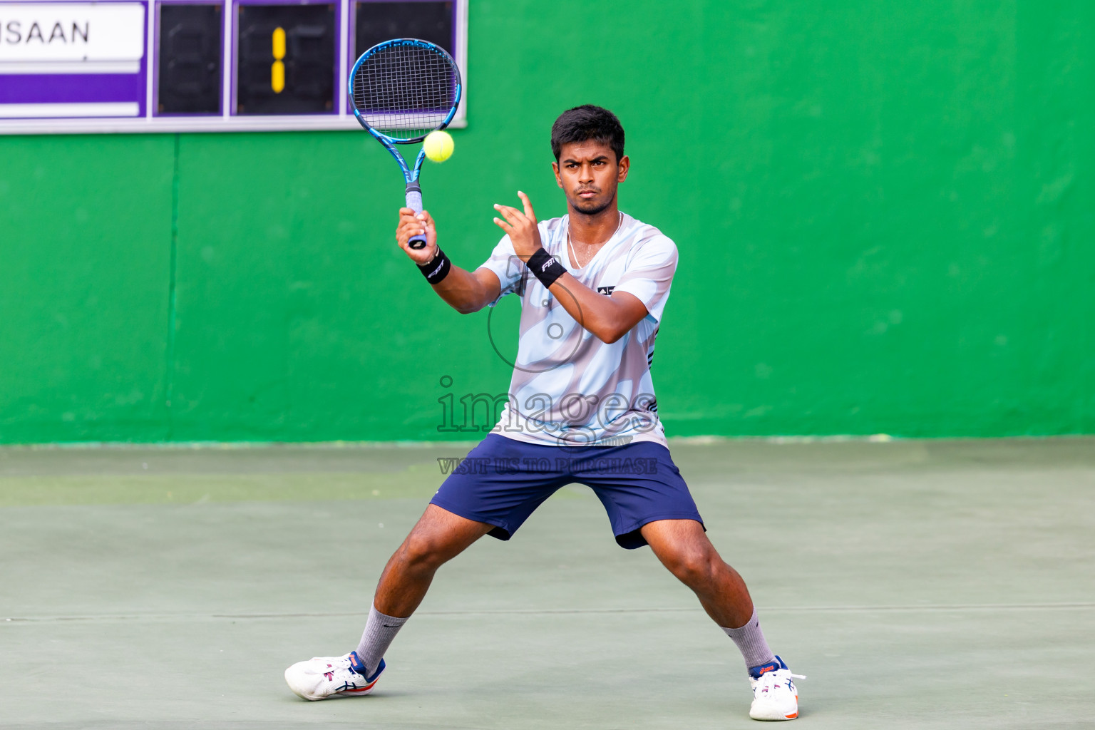 Day 4 of ATF Maldives Junior Open Tennis was held in Male' Tennis Court, Male', Maldives on Thursday, 12th December 2024. Photos: Nausham Waheed/ images.mv