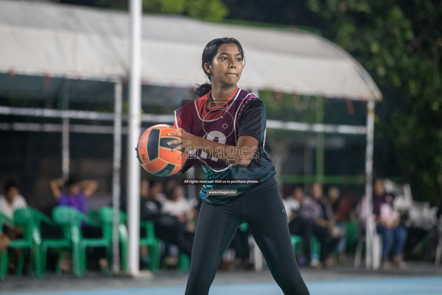 Day 2 of 20th Milo National Netball Tournament 2023, held in Synthetic Netball Court, Male', Maldives on 30th May 2023 Photos: Nausham Waheed/ Images.mv