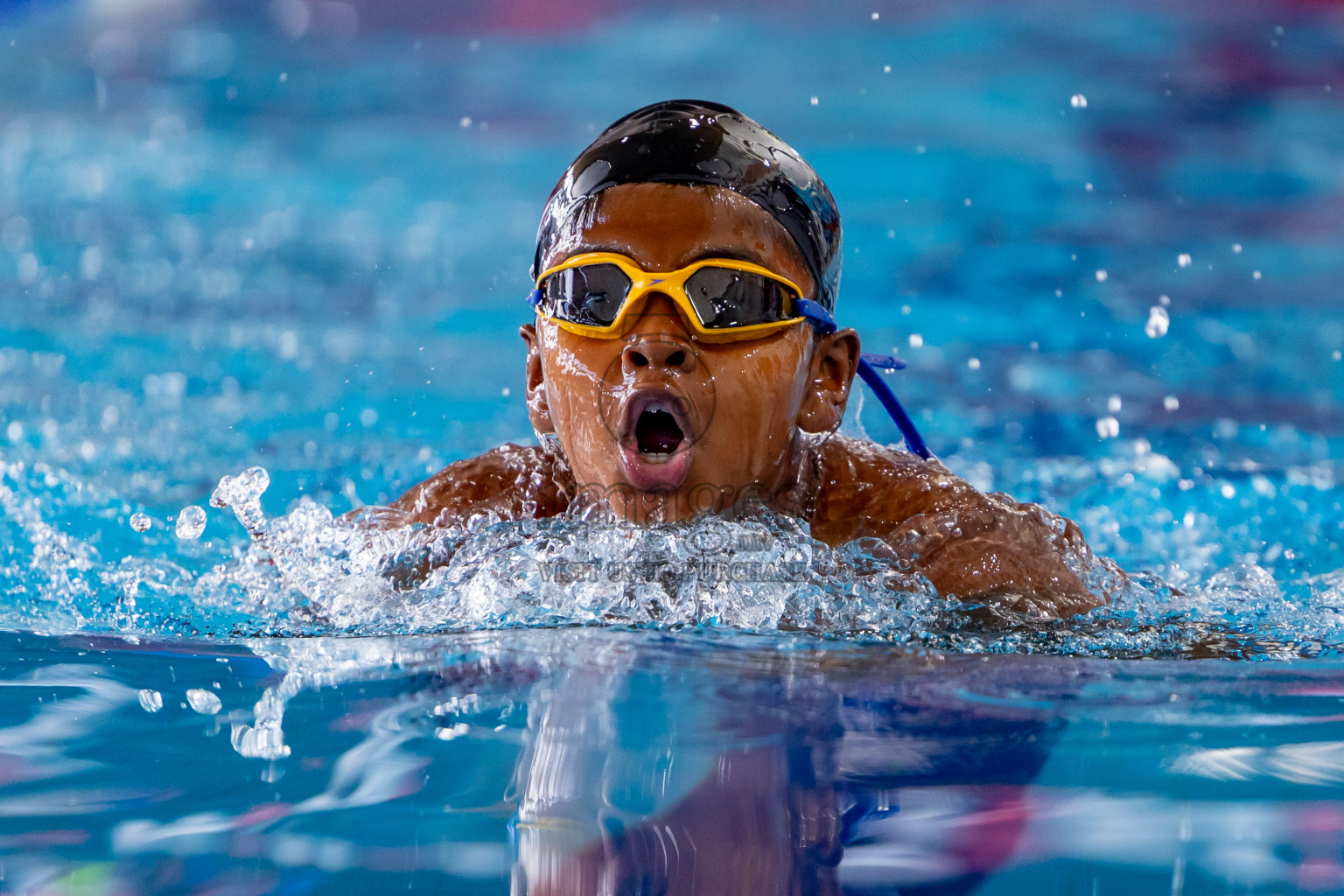 20th Inter-school Swimming Competition 2024 held in Hulhumale', Maldives on Saturday, 12th October 2024. Photos: Nausham Waheed / images.mv