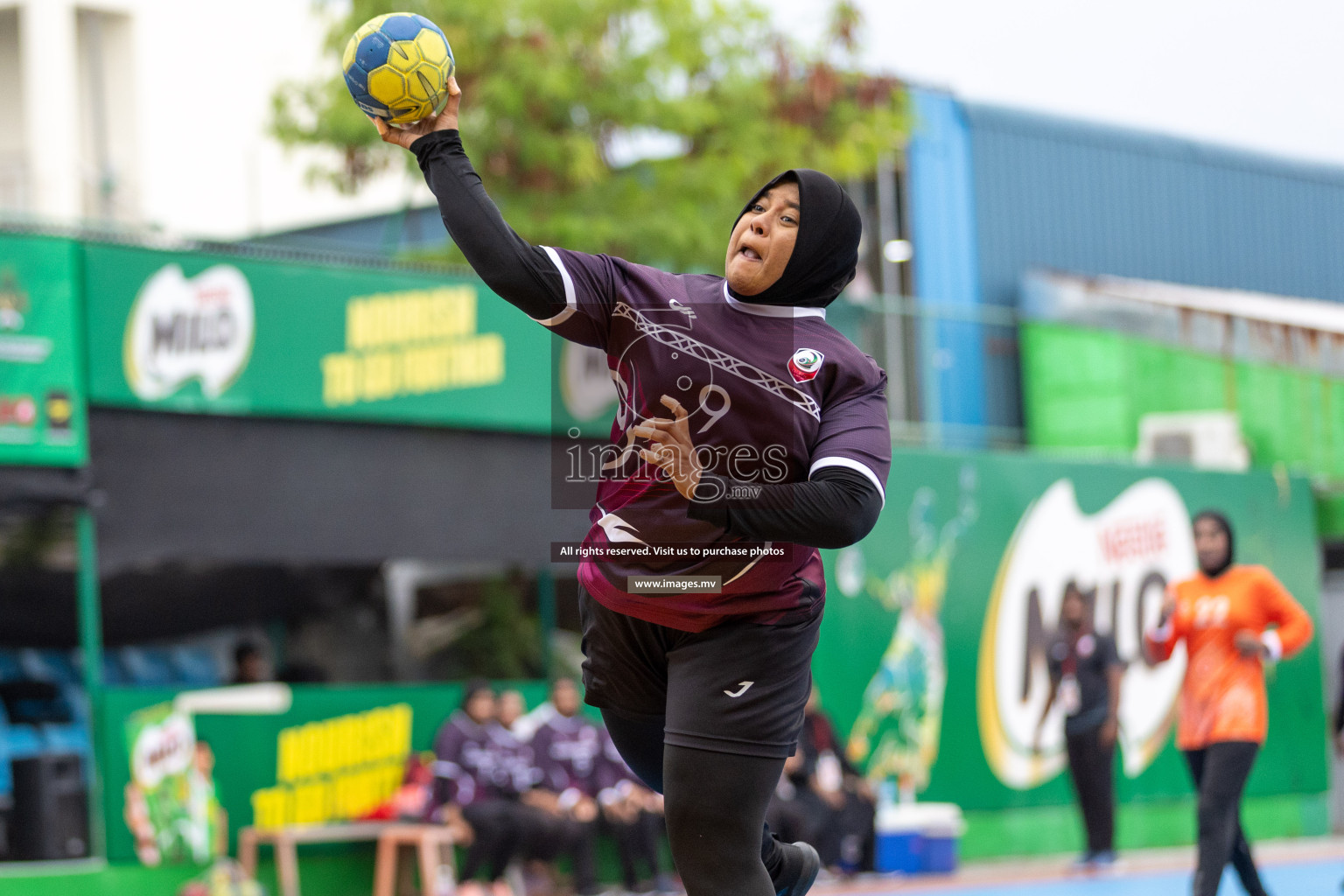 Day 5 of 7th Inter-Office/Company Handball Tournament 2023, held in Handball ground, Male', Maldives on Tuesday, 19th September 2023 Photos: Nausham Waheed/ Images.mv