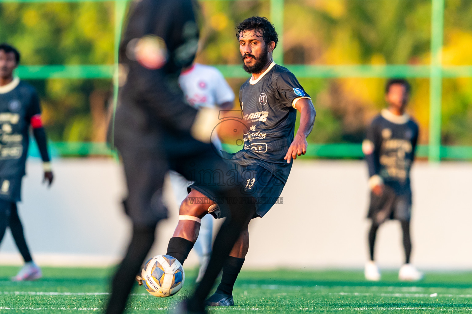 Furious FC vs JT Sports from Manadhoo Council Cup 2024 in N Manadhoo Maldives on Saturday, 24th February 2023. Photos: Nausham Waheed / images.mv