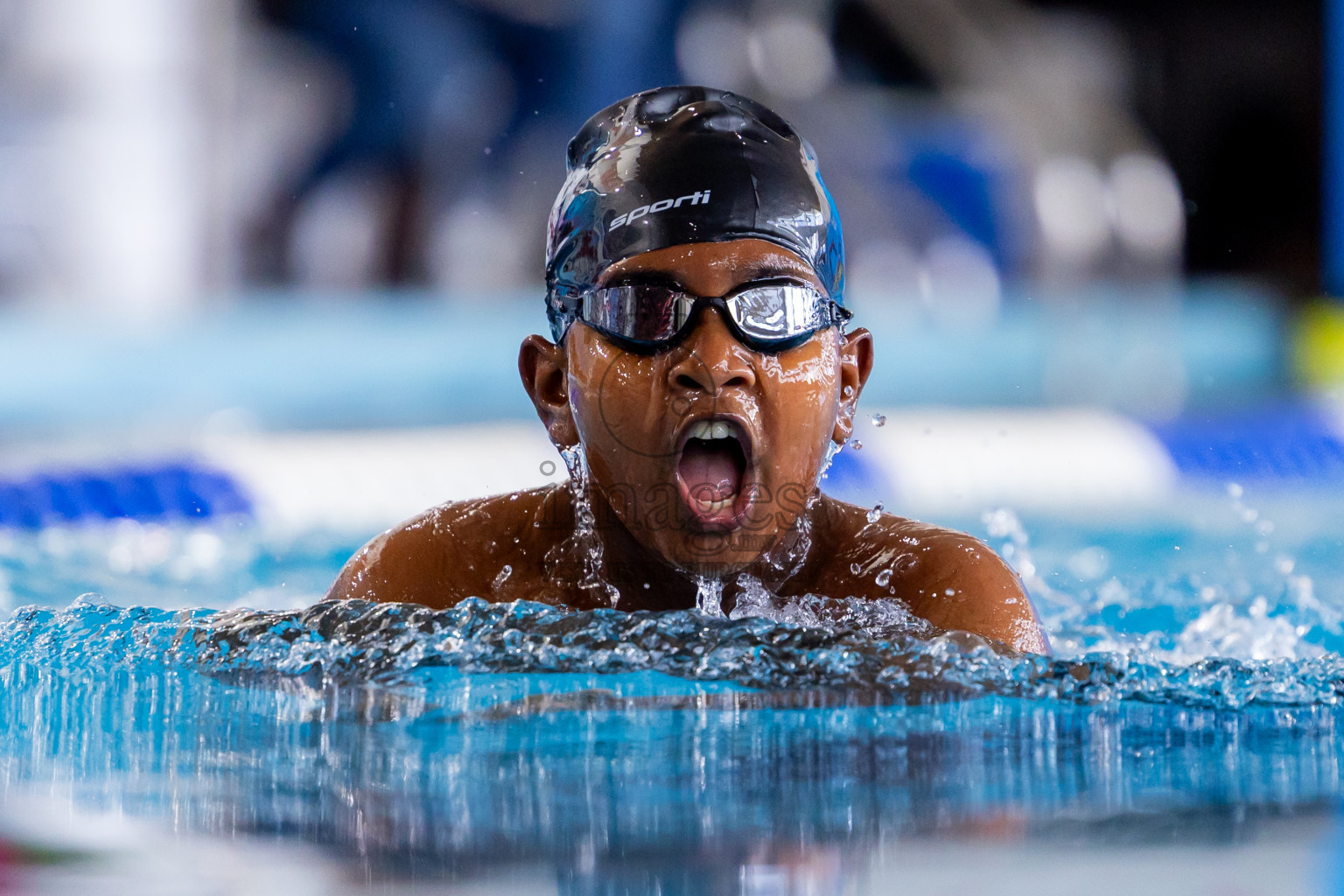 Day 2 of 20th Inter-school Swimming Competition 2024 held in Hulhumale', Maldives on Sunday, 13th October 2024. Photos: Nausham Waheed / images.mv