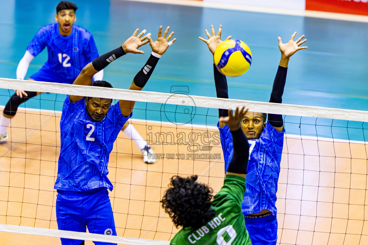 Police Club vs Club HDC in Semi Final of MILO VAM Cup 2024 Men's Division was held in Social Center Indoor Hall on Friday, 1st September 2024. Photos: Nausham Waheed / images.mv