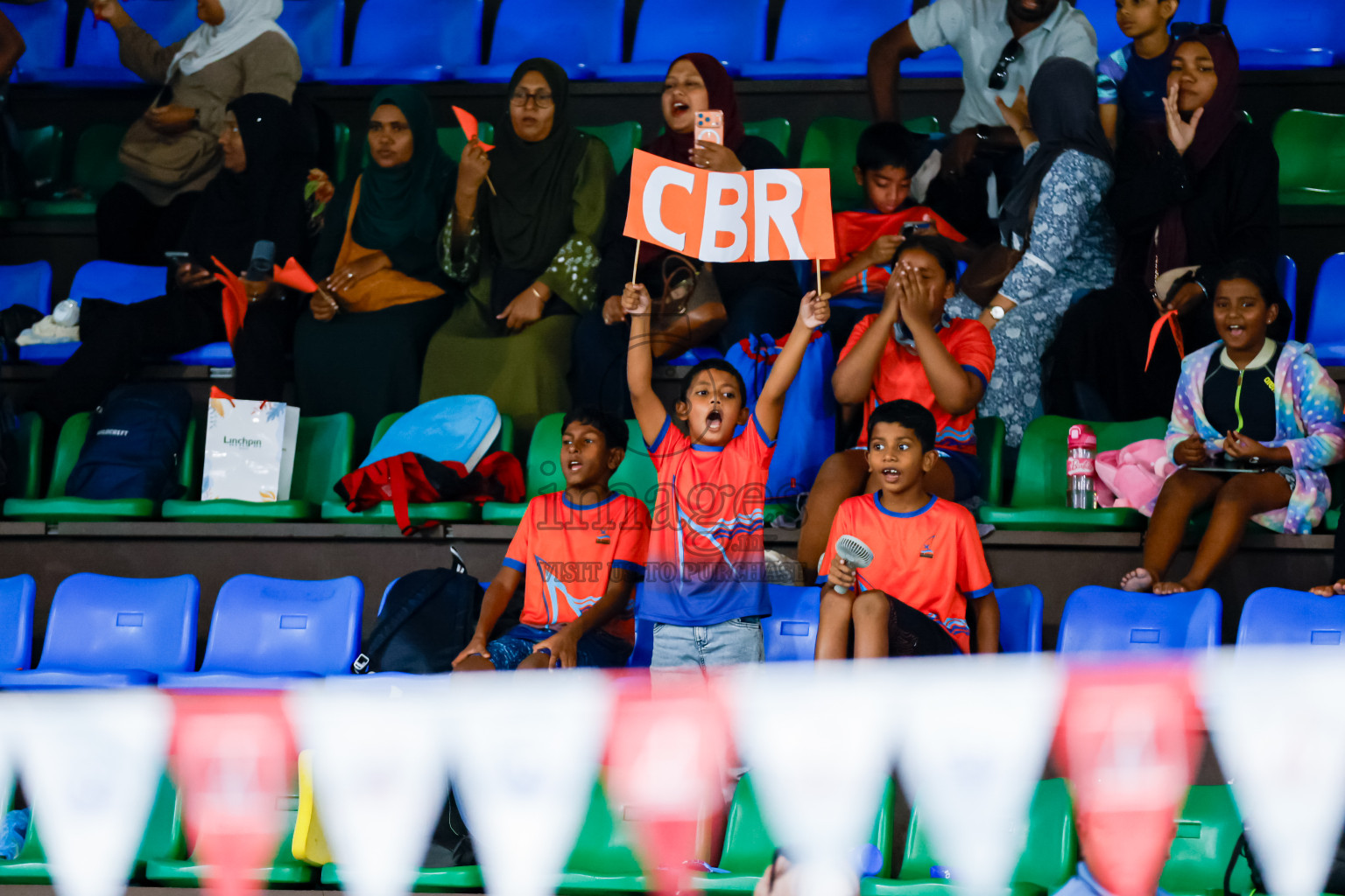 Day 4 of BML 6th National Kids Swimming Kids Festival 2025 held in Hulhumale', Maldives on Thursday, 6th November 2024. 
Photos: Hassan Simah / images.mv