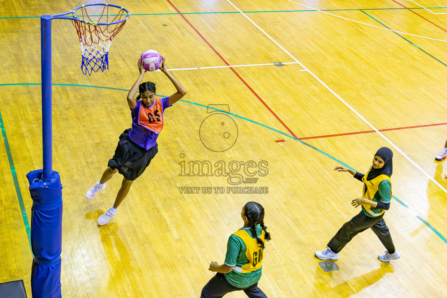 Finals of 26th Inter-School Netball Tournament 2025 was held in Social Center Indoor Hall on Saturday, 8th November 2025. Photos: Areef Adam / images.mv