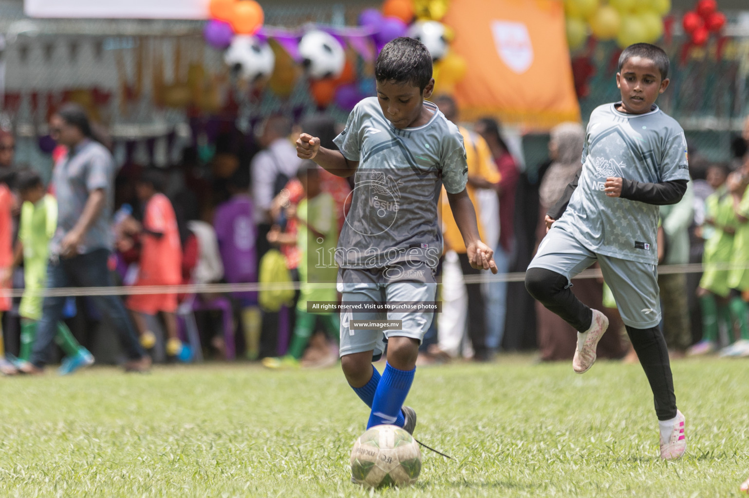 Day 1 of Nestle kids football fiesta, held in Henveyru Football Stadium, Male', Maldives on Wednesday, 11th October 2023 Photos: Shut Abdul Sattar/ Images.mv