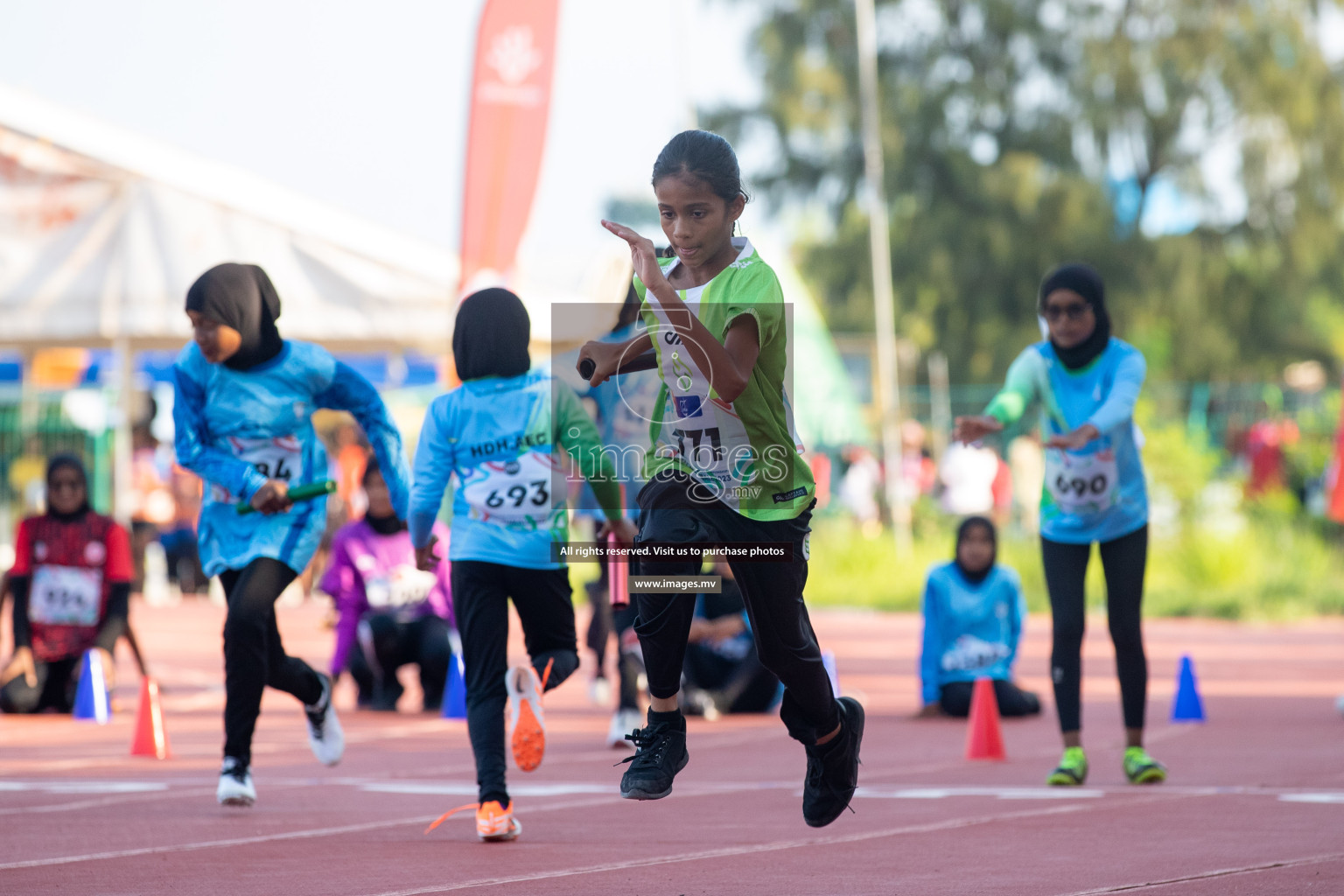 Day five of Inter School Athletics Championship 2023 was held at Hulhumale' Running Track at Hulhumale', Maldives on Wednesday, 18th May 2023. Photos: Nausham Waheed / images.mv