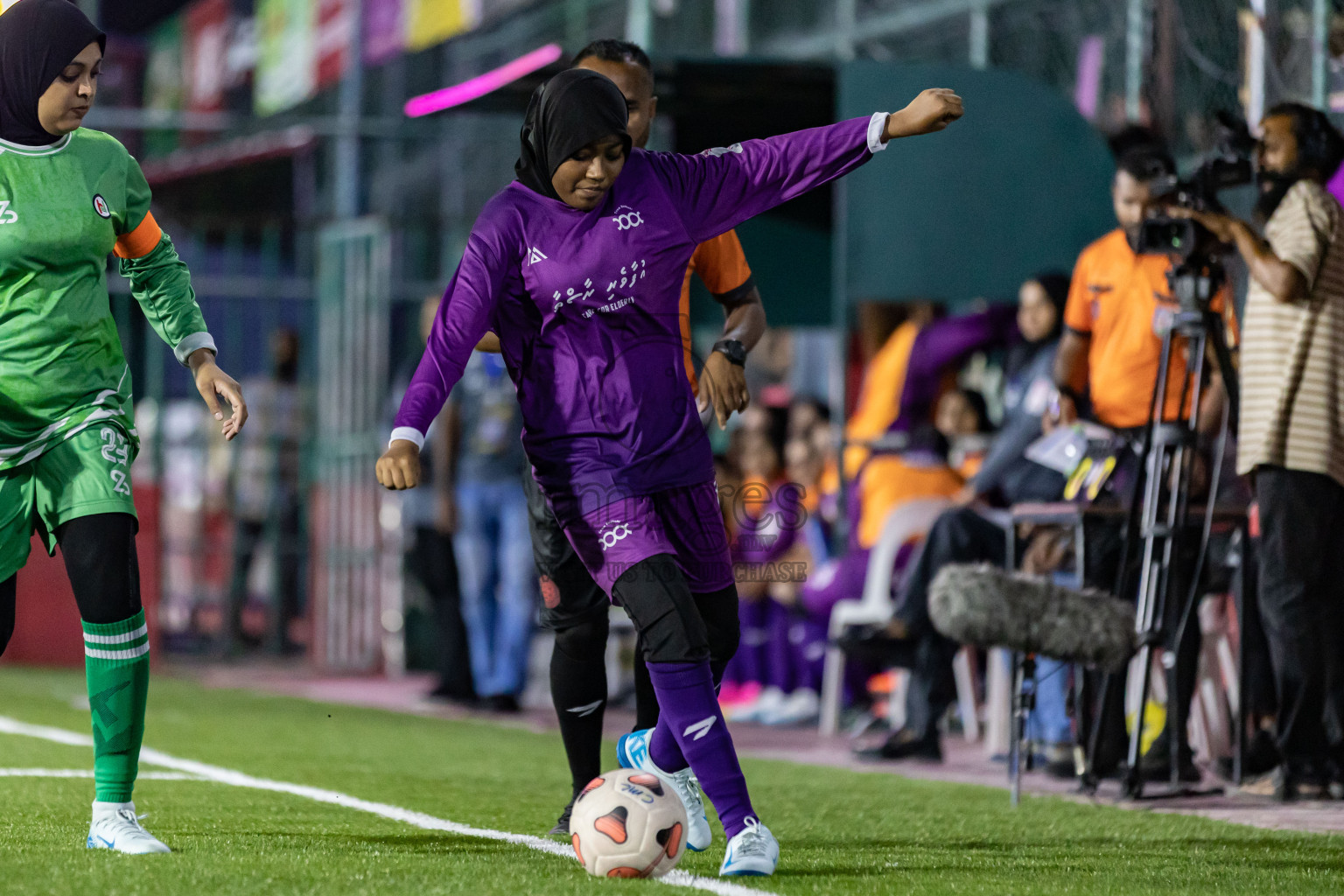 Health Recreation Club vs Team Badhahi in Eighteen Thirty Classic of Club Maldives Cup 2025 held in Rehendi Futsal Ground, Hulhumale', Maldives on Tuesday, 2rd September 2025. Photos: Areef, Yasna / images.mv