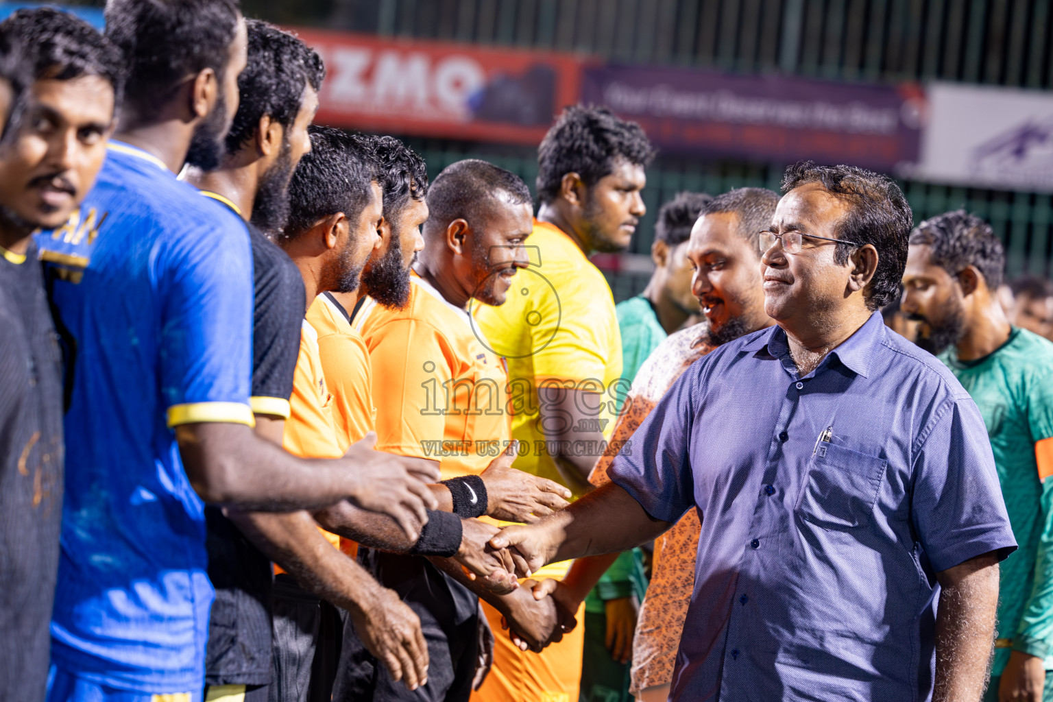 HDh Nolhivaranfaru vs HDh Hanimaadhoo in Day 9 of Golden Futsal Challenge 2025 was held on Monday, 13th January 2025, in Hulhumale', Maldives
Photos: Ismail Thoriq / images.mv