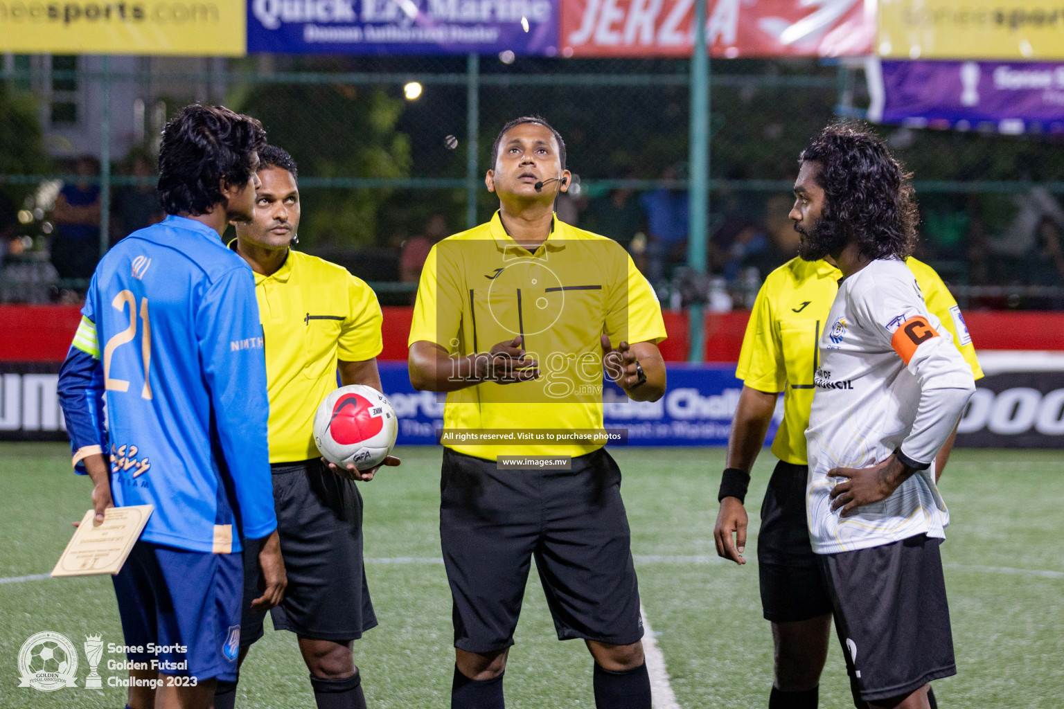 Matchday 23 of Golden Futsal Challenge 2023 on 27 February 2023 in Hulhumale, Male, Maldives