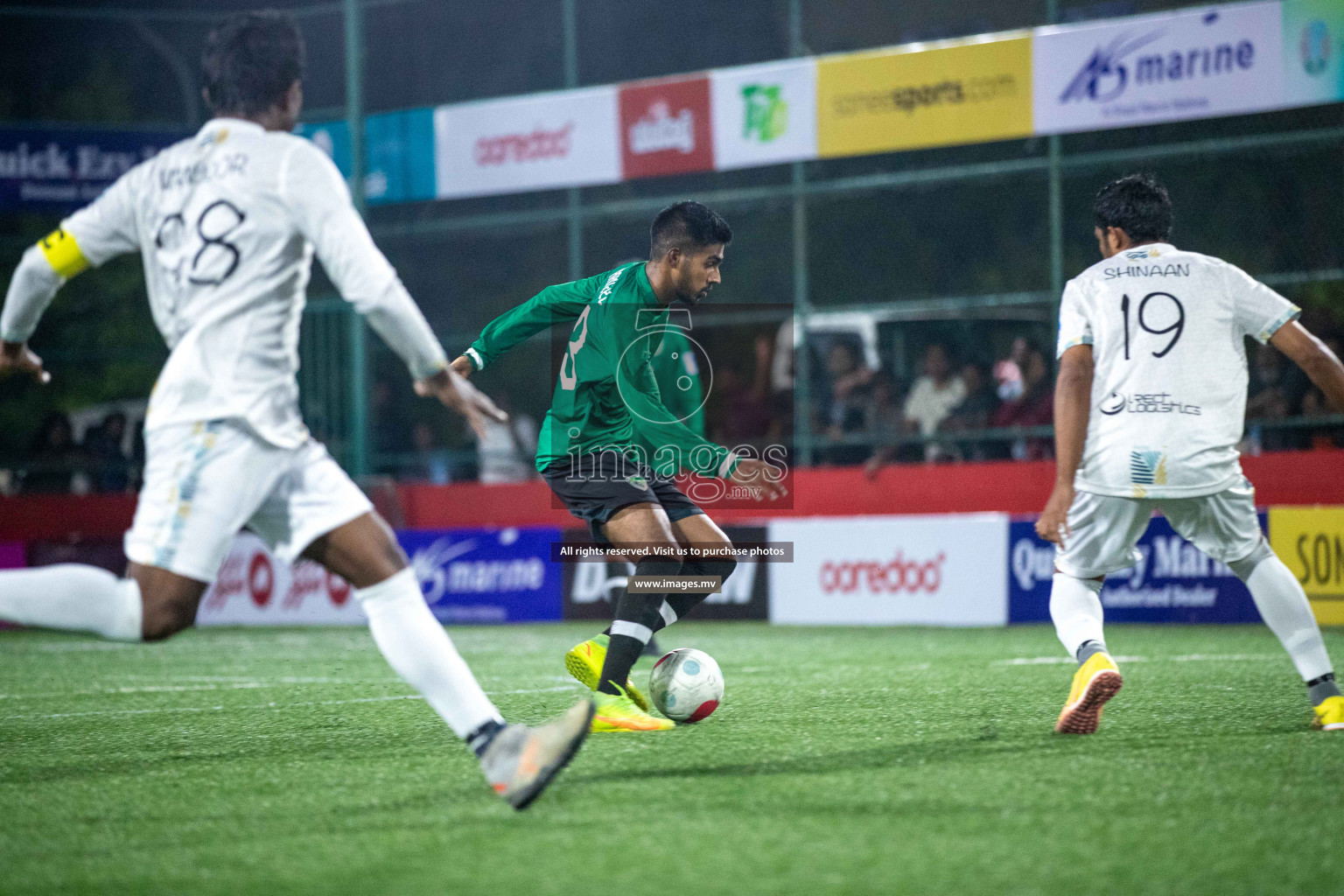 HDh. Finey vs HDh. Kumundhoo in Golden Futsal Challenge 2023 on 05 February 2023 in Hulhumale, Male, Maldives