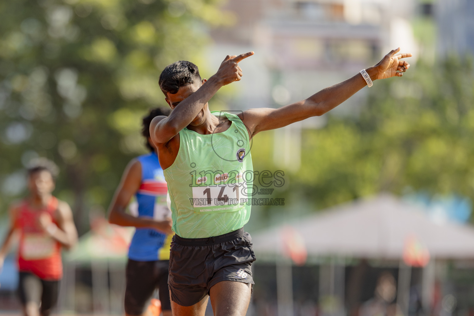 Day 1 of National Athletics Championship 2025 was held at Ekuveni Running Ground in Male', Maldives on Thursday, 14th August 2025. Photos: Hasni / images.mv