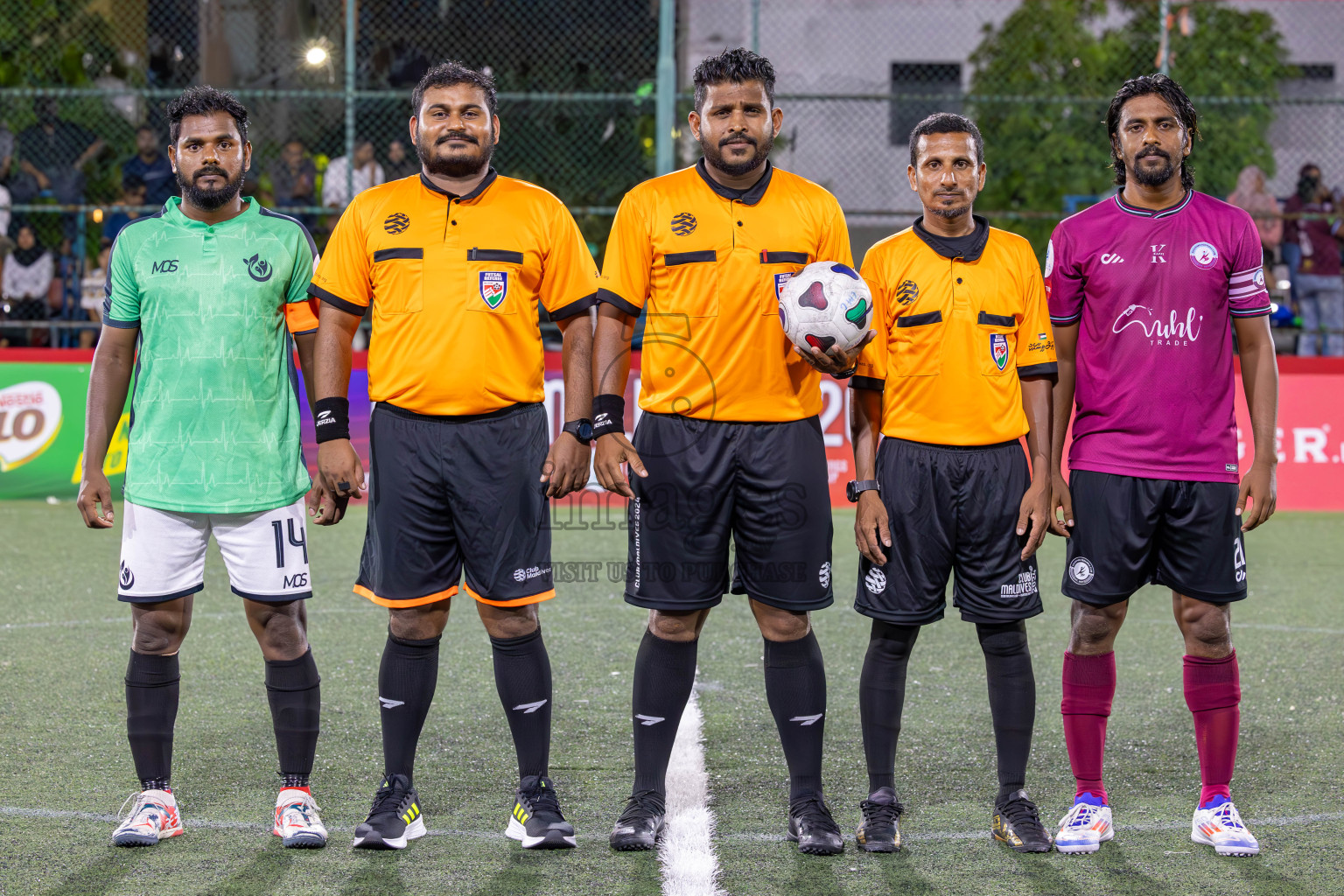 Kulhivaru Vuzaara vs HHRC in Club Maldives Classic 2024 held in Rehendi Futsal Ground, Hulhumale', Maldives on Sunday, 8th September 2024. 
Photos: Ismail Thoriq / images.mv