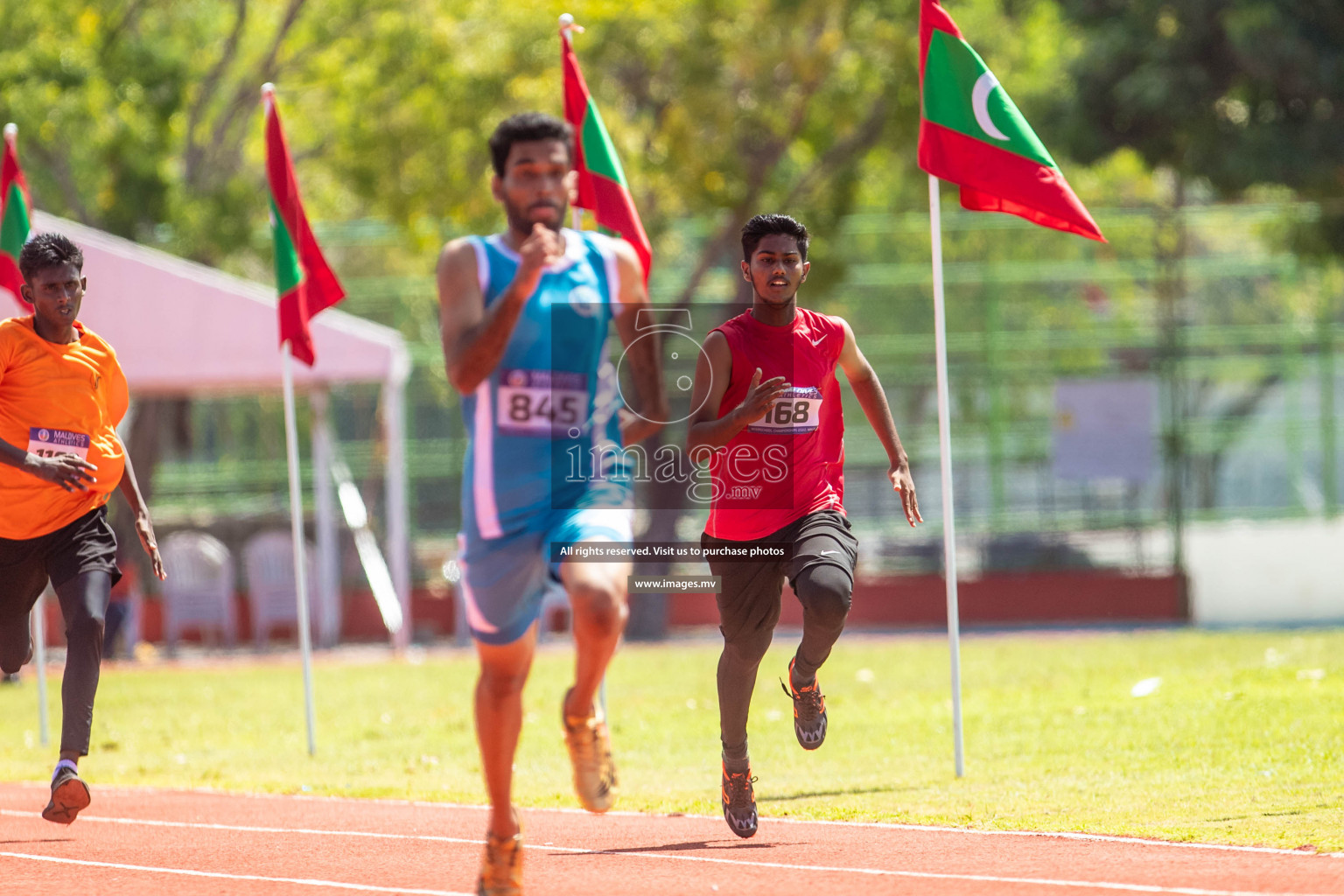 Day 1 of Inter-School Athletics Championship held in Male', Maldives on 22nd May 2022. Photos by: Maanish / images.mv