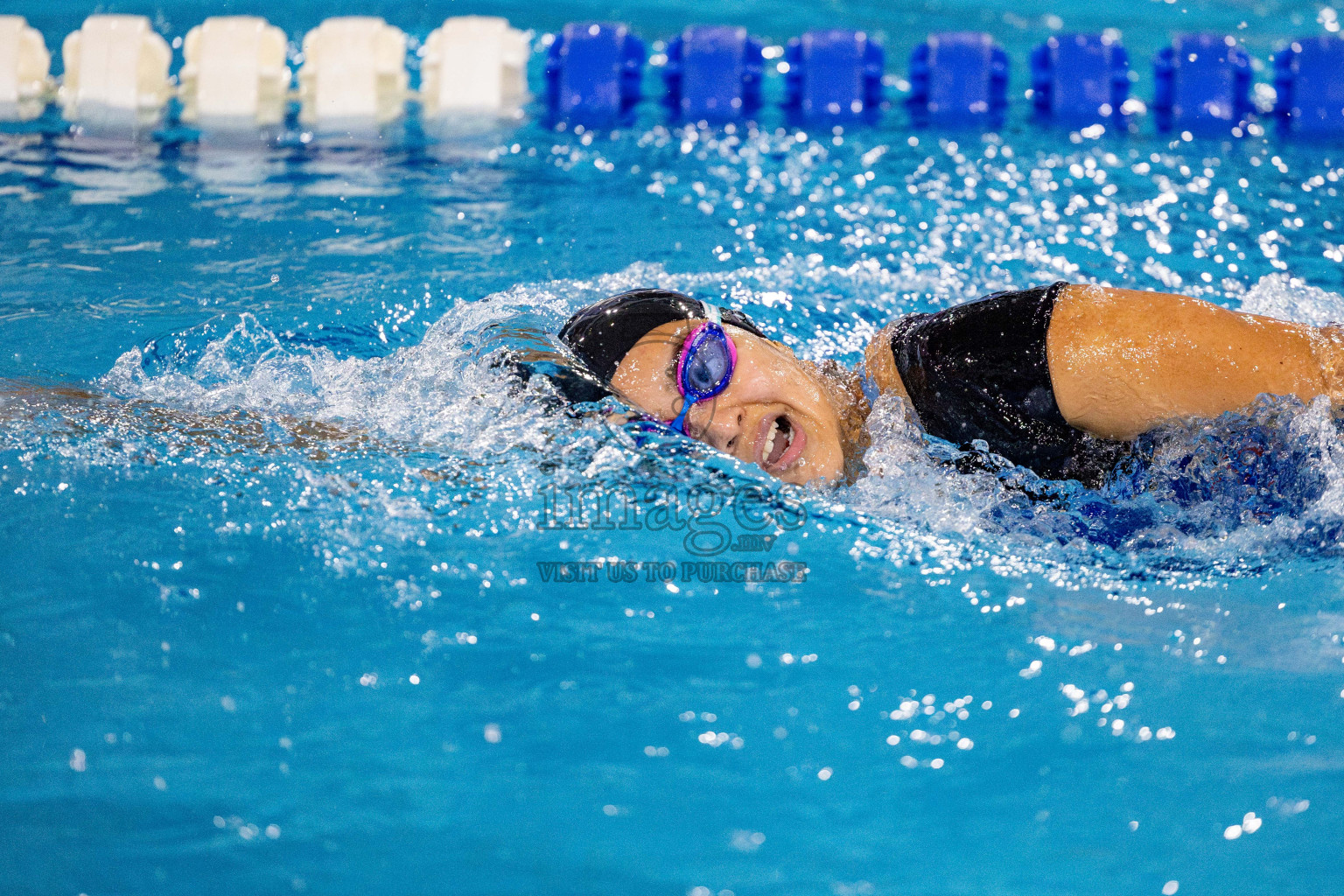 Day 4 of National Swimming Championship 2024 held in Hulhumale', Maldives on Monday, 16th December 2024. Photos: Hassan Simah / images.mv