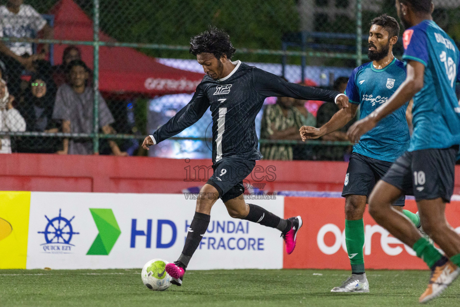 F Feeali vs F Bilehdhoo in Day 8 of Golden Futsal Challenge 2024 was held on Monday, 22nd January 2024, in Hulhumale', Maldives Photos: Nausham Waheed / images.mv