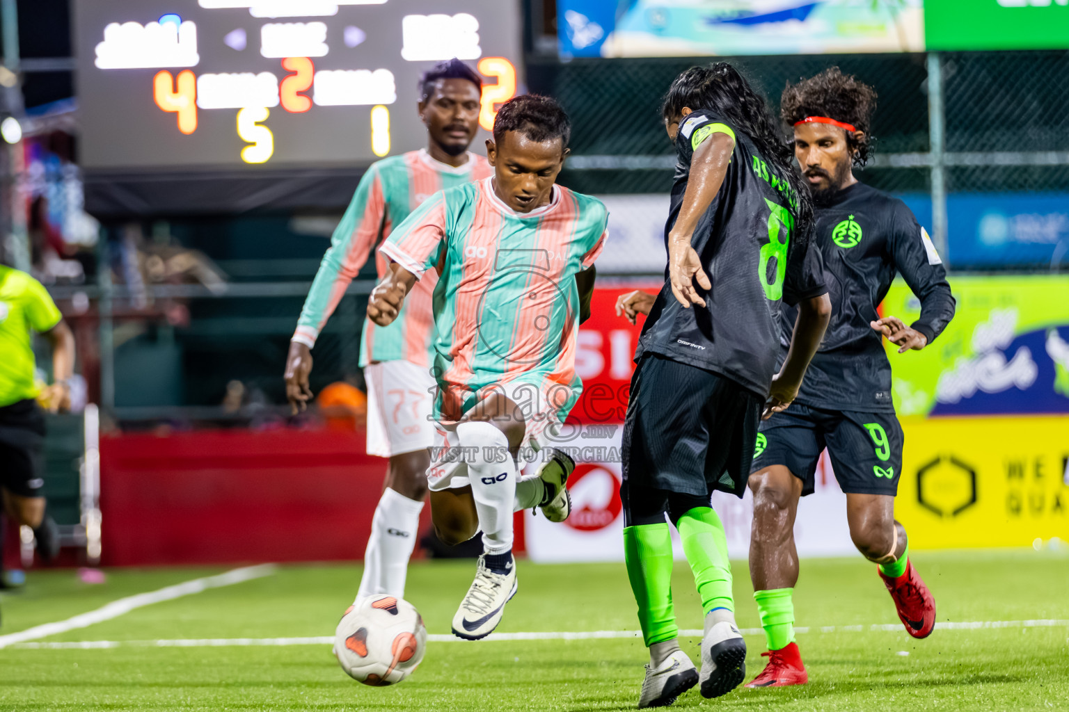 Road Recreation Club vs Joali Maldives in Day 1 of Kings Cup of Club Maldives Cup 2025 held in Rehendi Futsal Ground, Hulhumale', Maldives on Saturday, 30th August 2025. Photos: Yasna Ahmed / images.mv