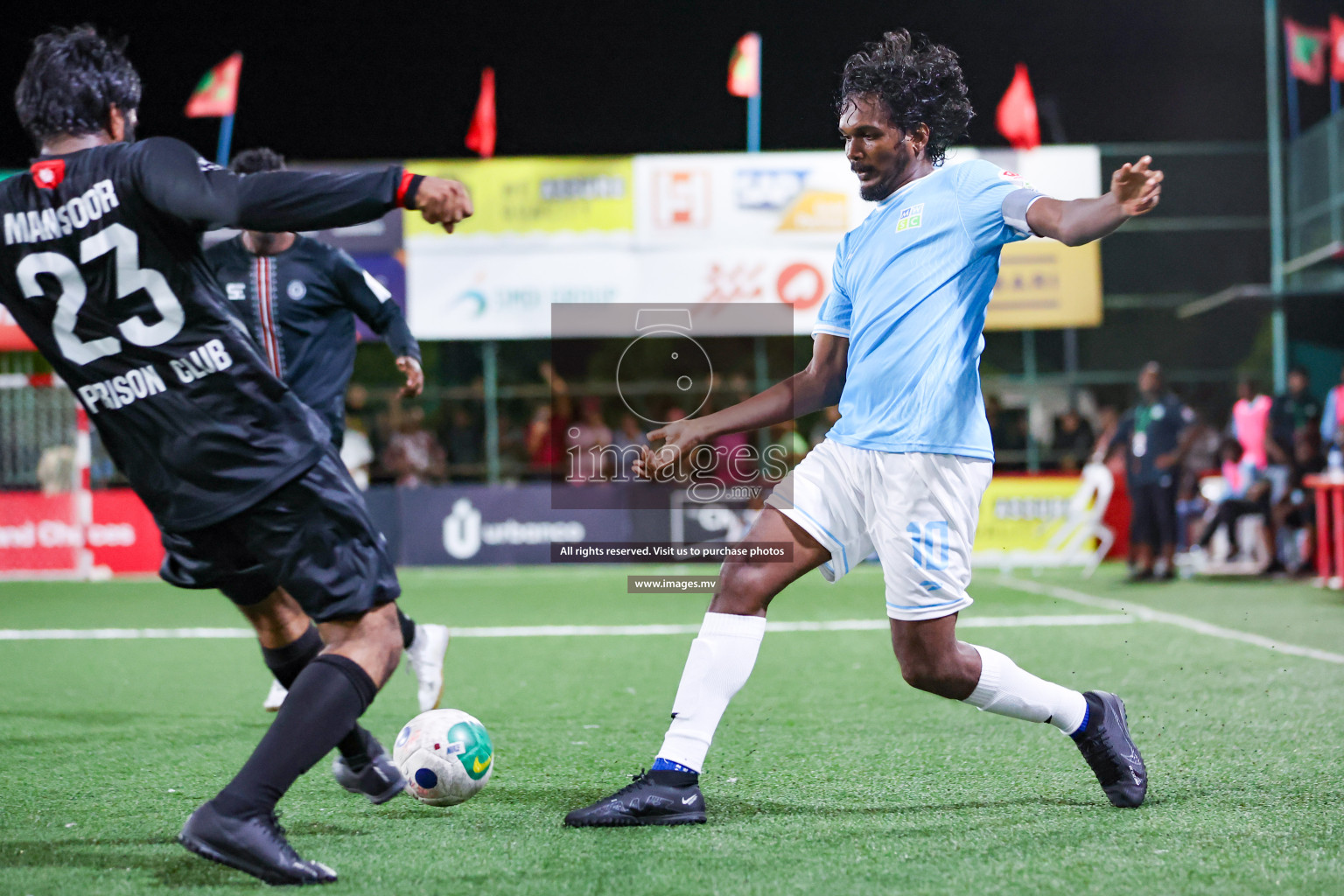 Club Fen vs Prison Club in Club Maldives Cup Classic 2023 held in Hulhumale, Maldives, on Sunday, 23rd July 2023 Photos: Nausham Waheed/ images.mv