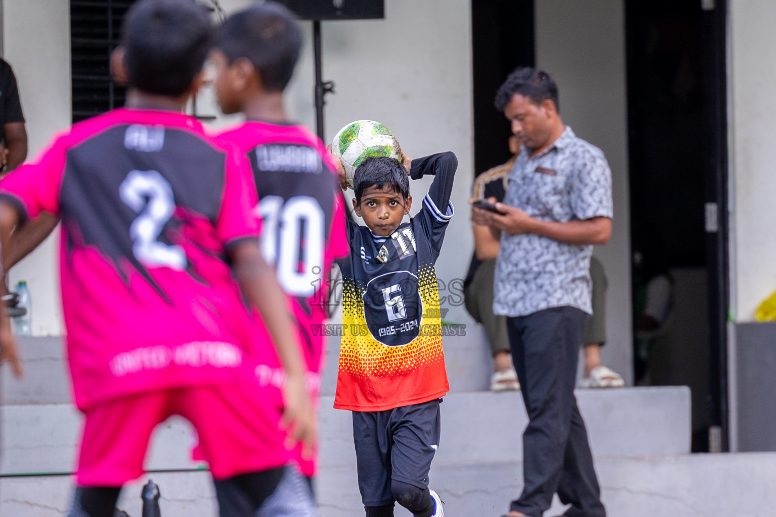 Day 2 of MILO Academy Championship 2024 - U12 was held at Henveiru Grounds in Male', Maldives on Friday, 5th July 2024. Photos: Mohamed Mahfooz Moosa / images.mv
