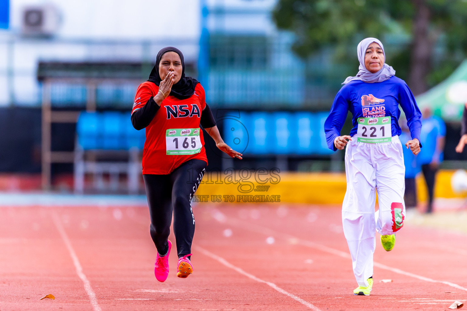 Day 3 of National Athletics Championship 2025 was held at Ekuveni Running Ground in Male', Maldives on Saturday, 16th August 2025. Photos: Nausham Waheed / images.mv