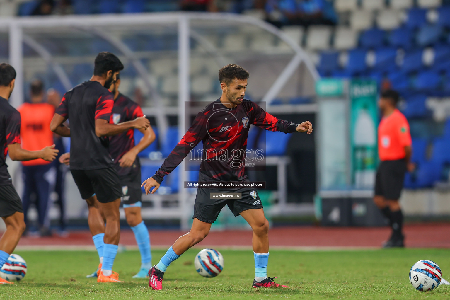 India vs Kuwait in SAFF Championship 2023 held in Sree Kanteerava Stadium, Bengaluru, India, on Tuesday, 27th June 2023. Photos: Nausham Waheed, Hassan Simah / images.mv