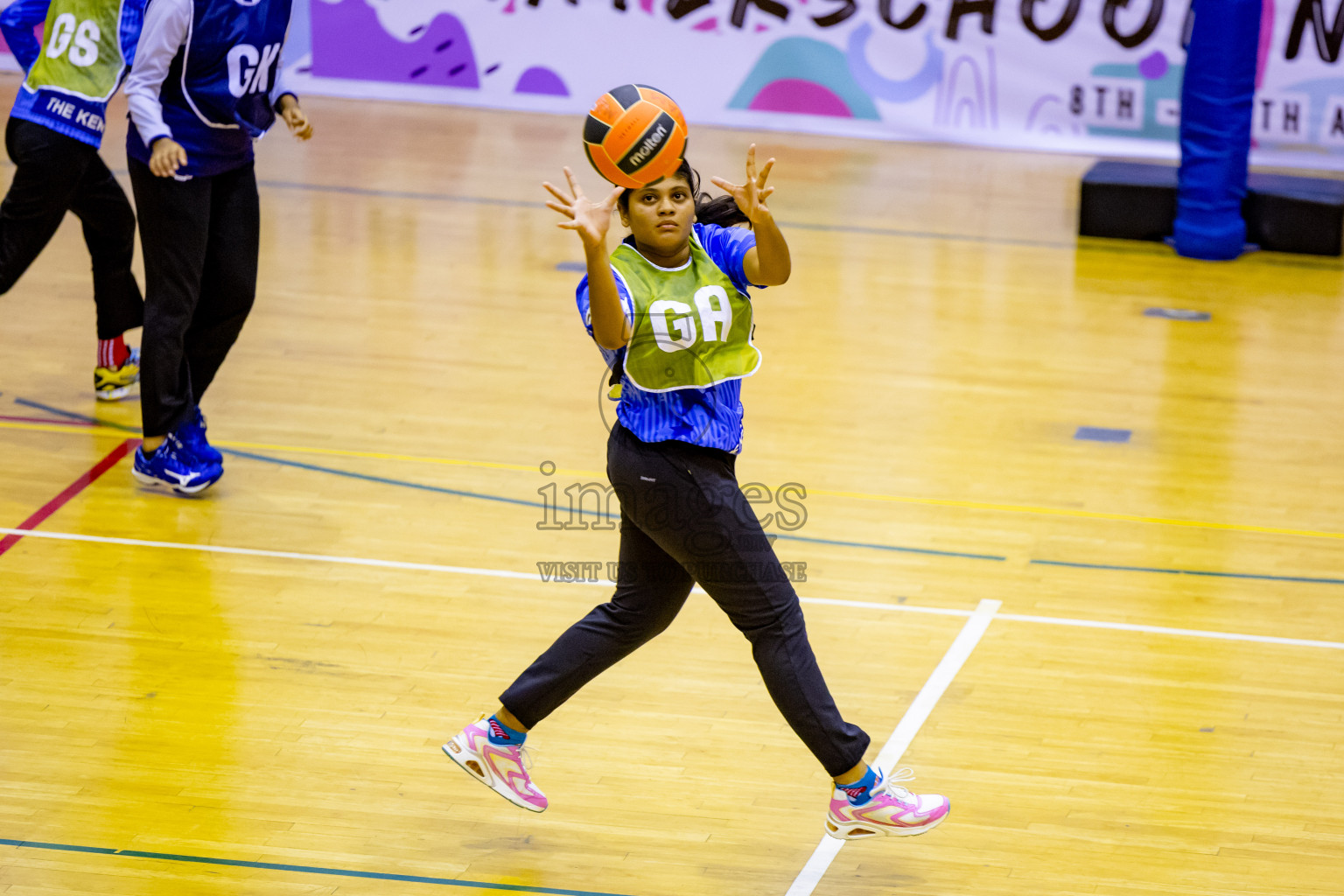 Day 6 of 25th Inter-School Netball Tournament was held in Social Center at Male', Maldives on Thursday, 15th August 2024. Photos: Nausham Waheed / images.mv