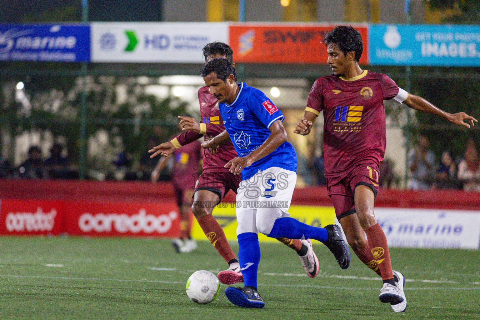 V Keyodhoo vs ADh Mahibadhoo on Day 34 of Golden Futsal Challenge 2024 was held on Monday, 19th February 2024, in Hulhumale', Maldives
Photos: Ismail Thoriq / images.mv