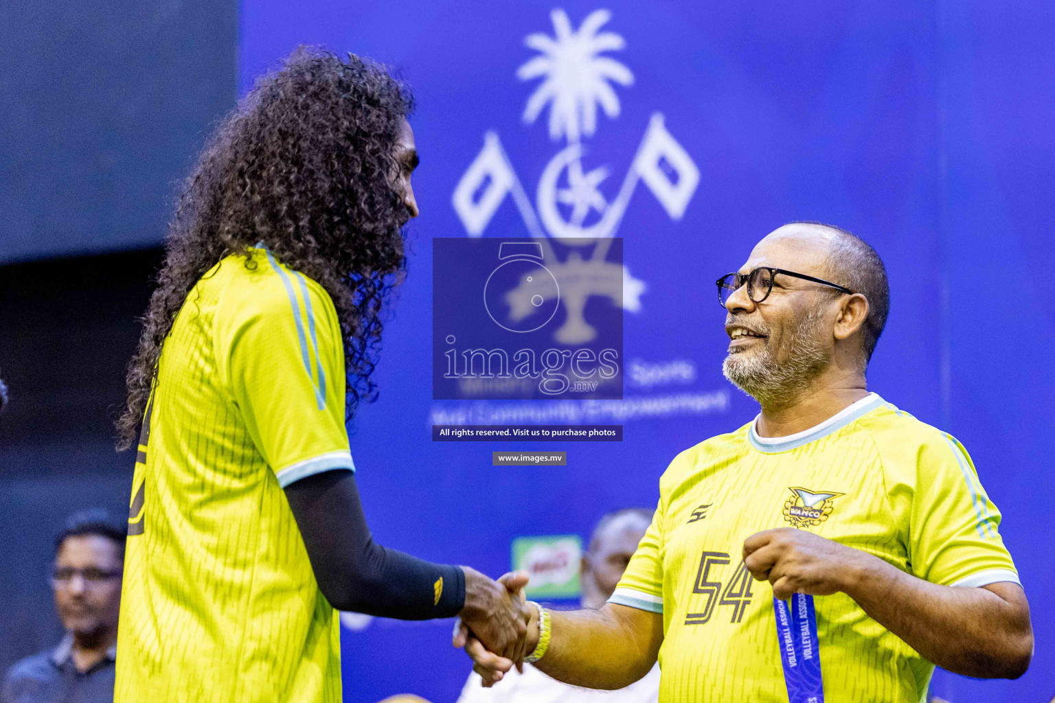 Final of Inter Company-Office Volleyball Tournament 2023 was held in Social Center, Male', Maldives on Saturday, 20th May 2023.  Photos: Ismail Thoriq / images.mv